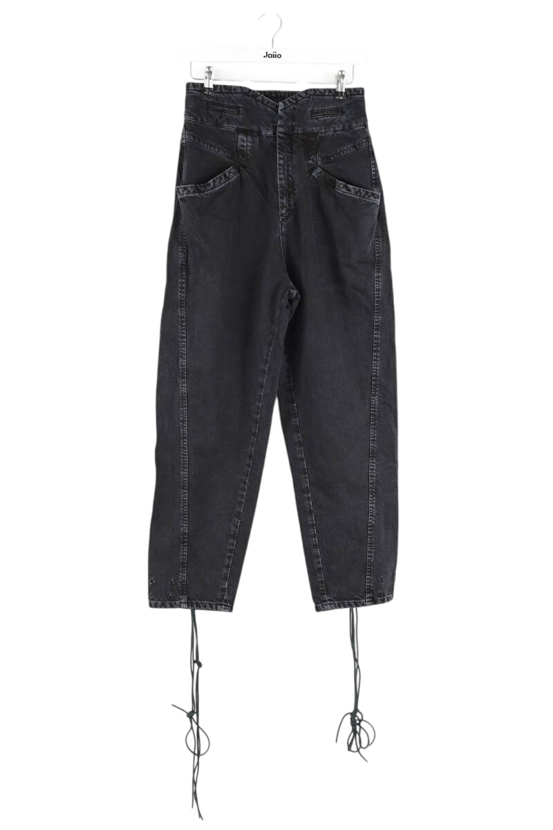 - Straight-leg jeans
- 5 pockets
- Straight cut
- Faded effect ISABEL MARANT - Seconde Main Black