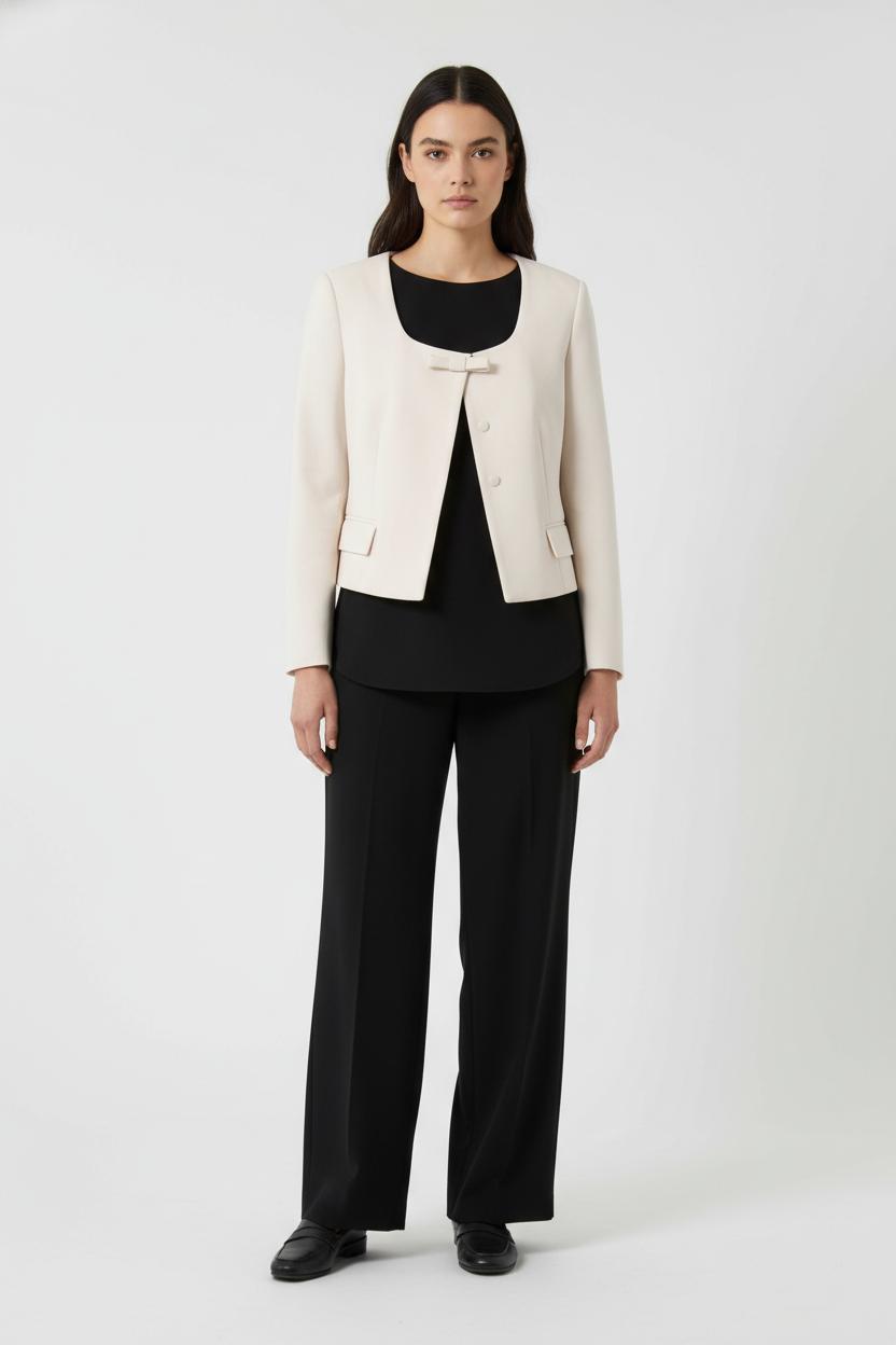 JACKET TARA JARMON - Seconde Main White