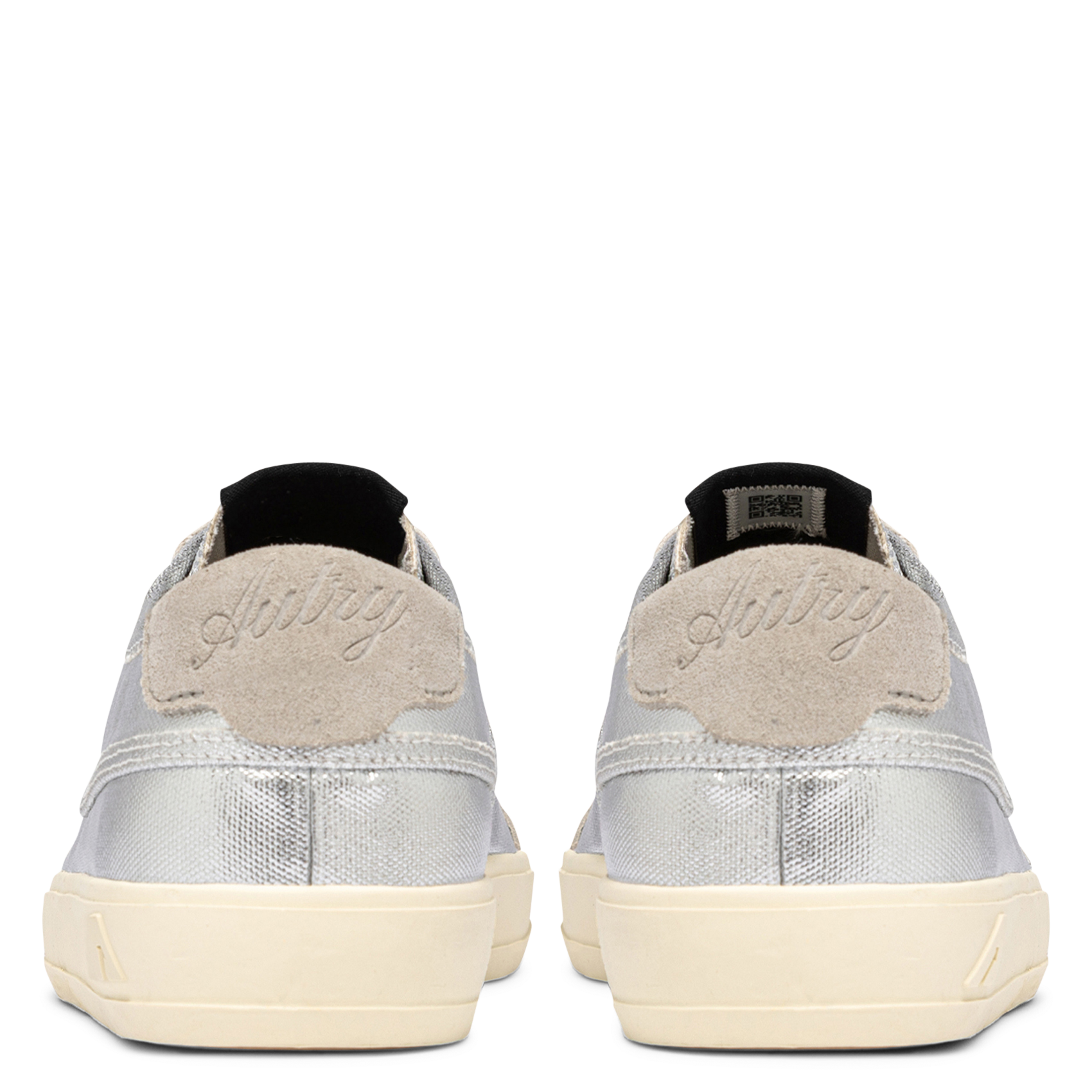 Leather dress shoes AUTRY Silver