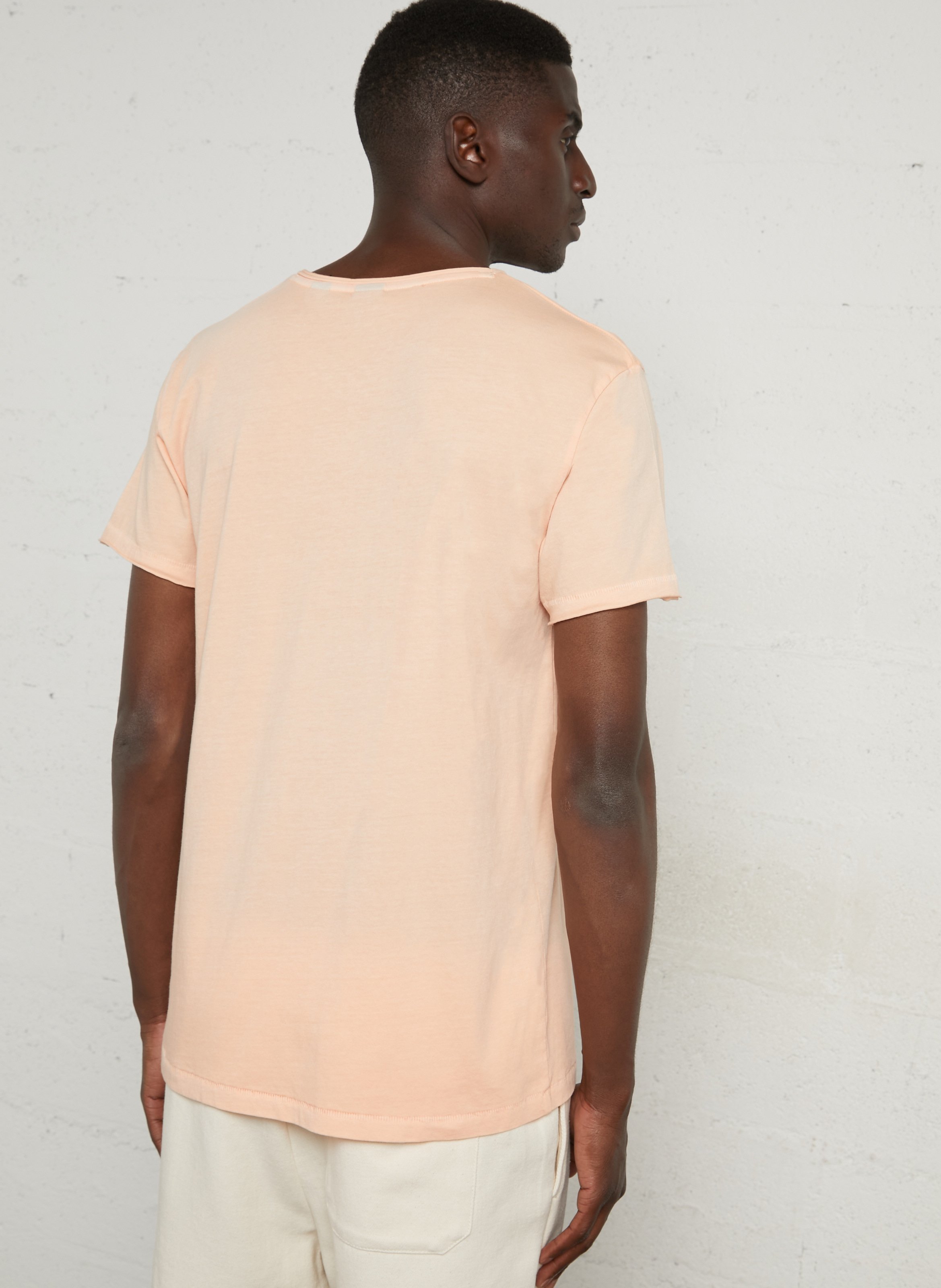 Katoenen T-shirt met boothals LE TEMPS DES CERISES Geel