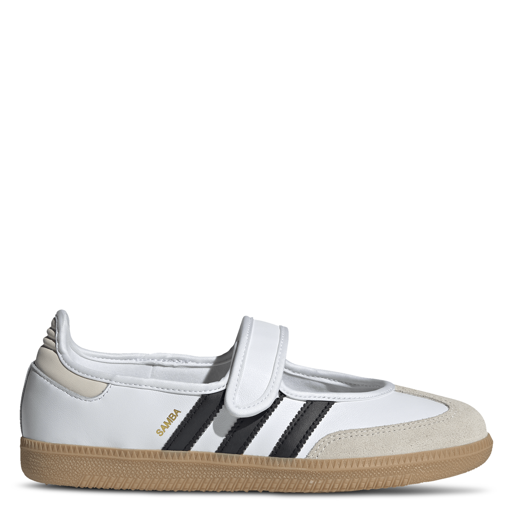 Baskets basses à scratch ADIDAS Blanc