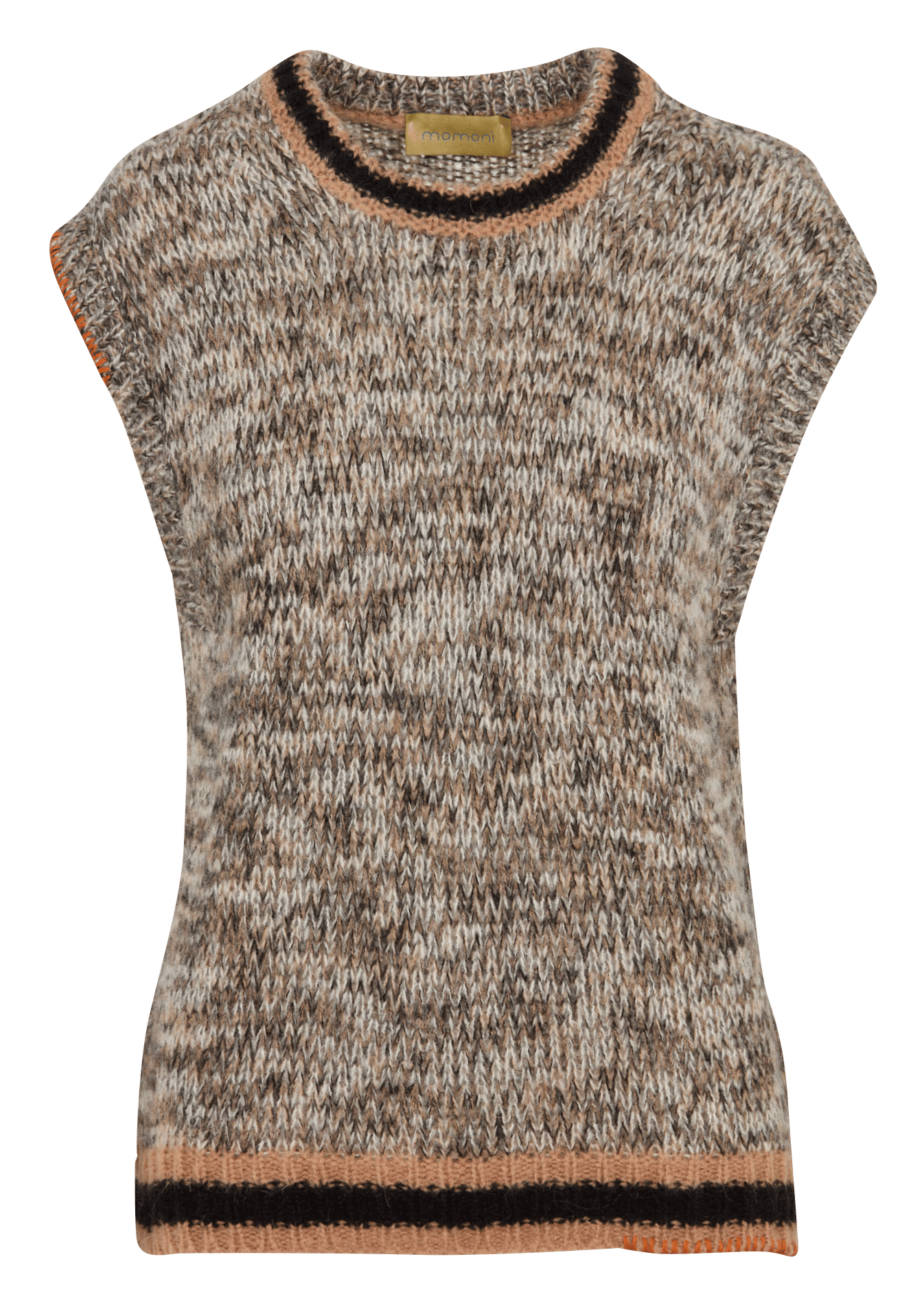 Jersey de punto sin mangas MOMONI Multicolor