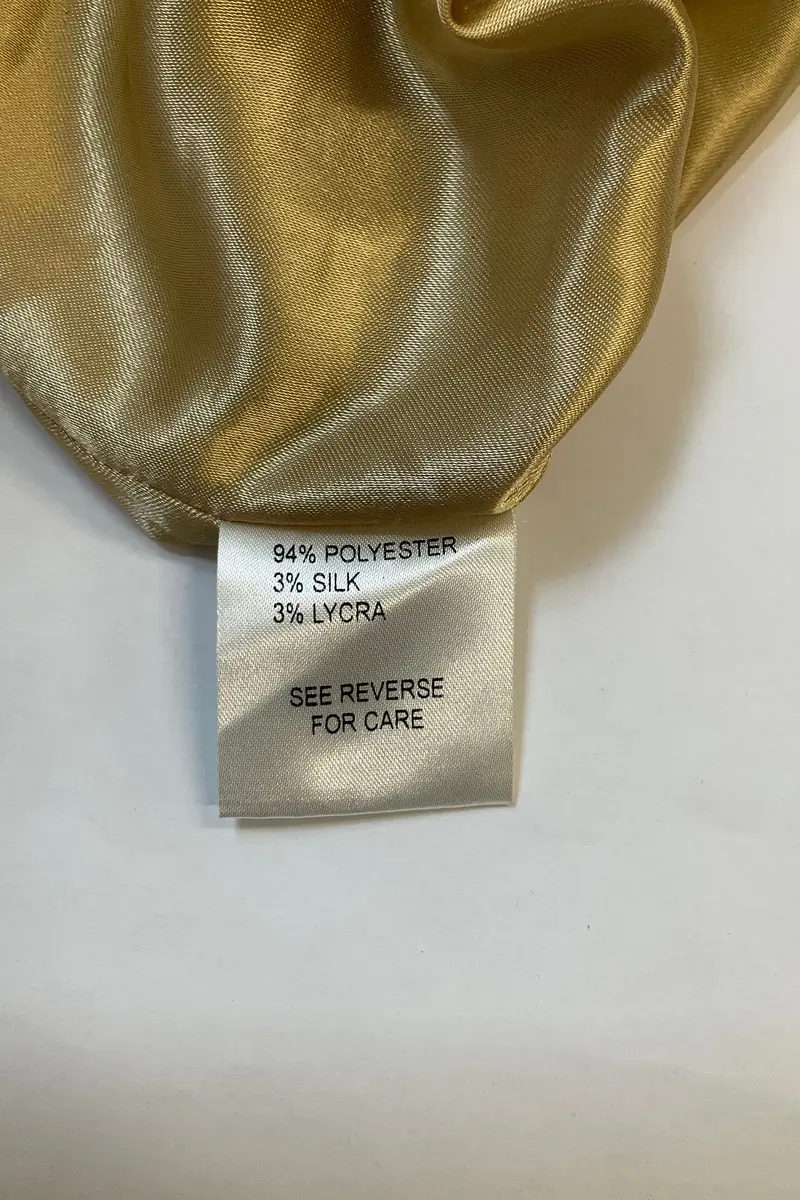 Dress TARA JARMON - Seconde Main Golden