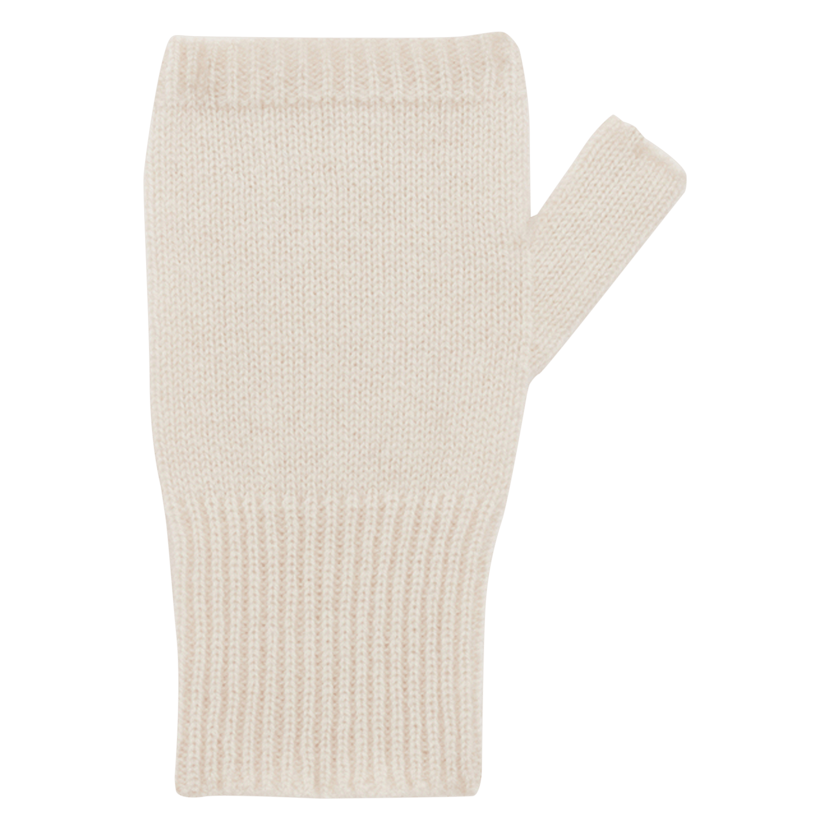Cashmere fingerless gloves GERARD DAREL Beige