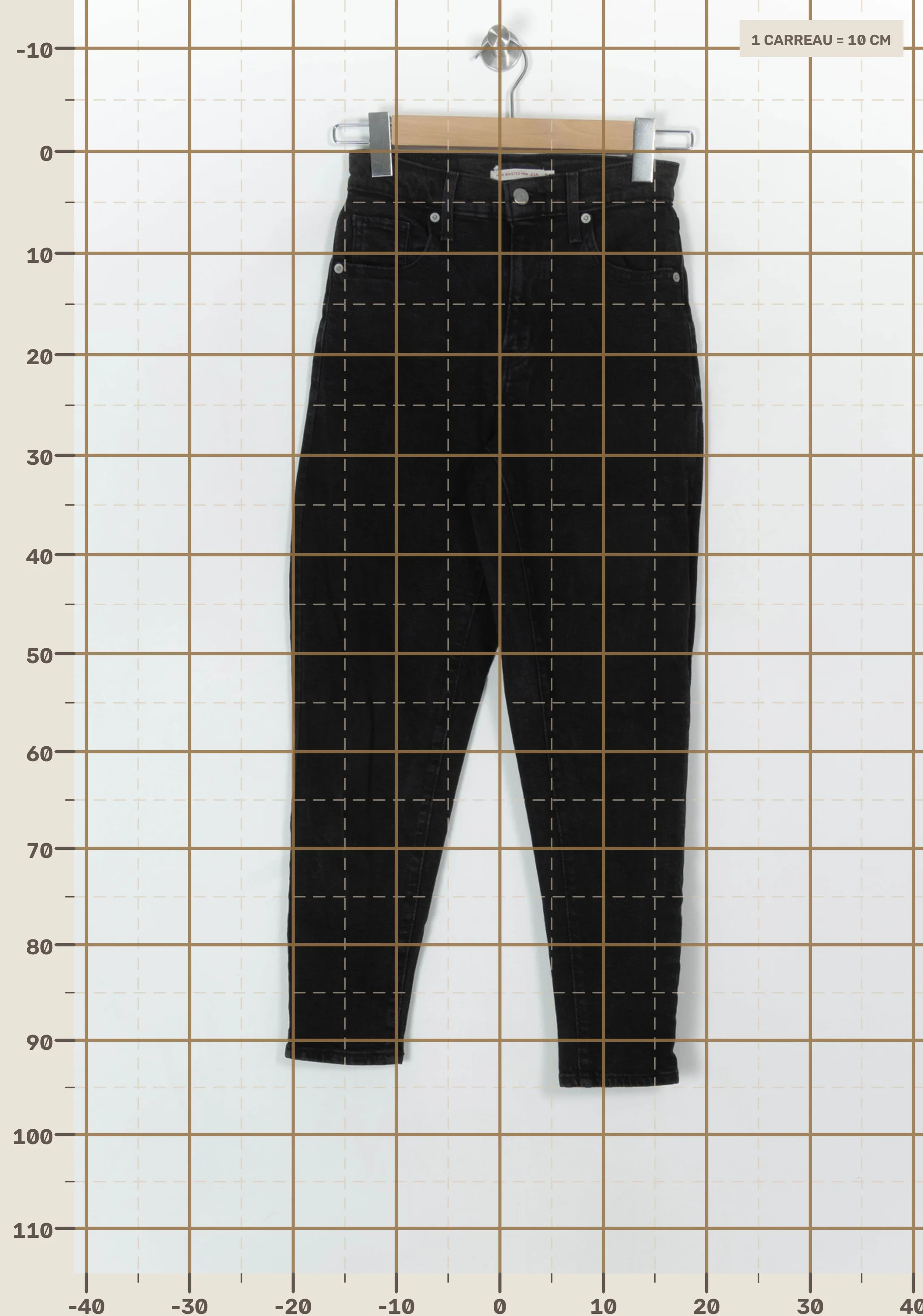 Jeans LEVI'S - Seconde main Black