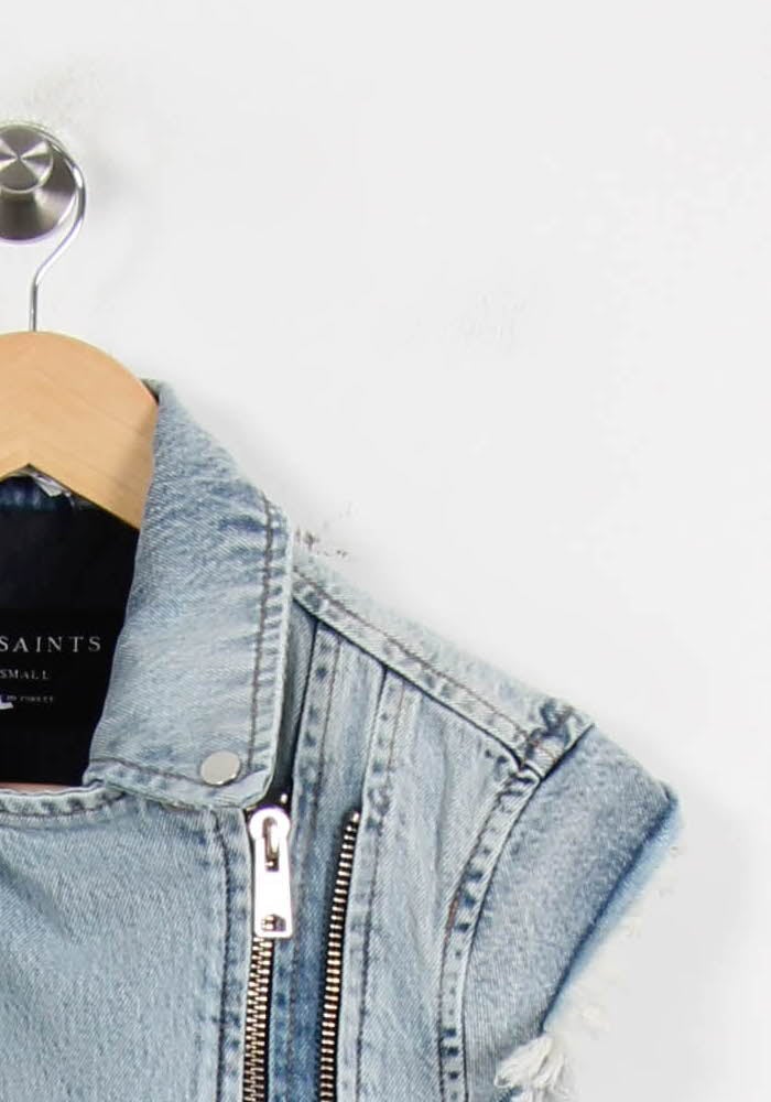 Denim jacket ALLSAINTS - Seconde main Blue