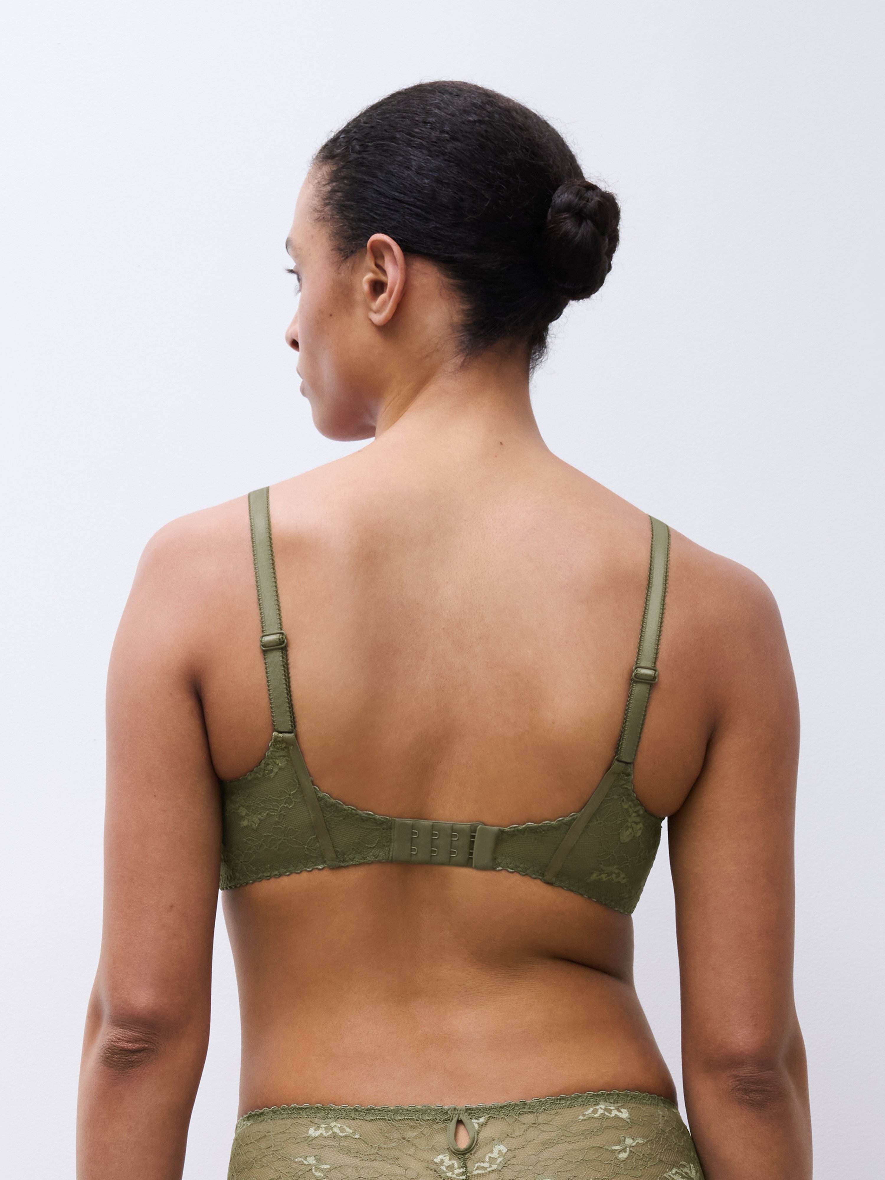 Memory foam half-cup bra | Green CHANTELLE PULP Women