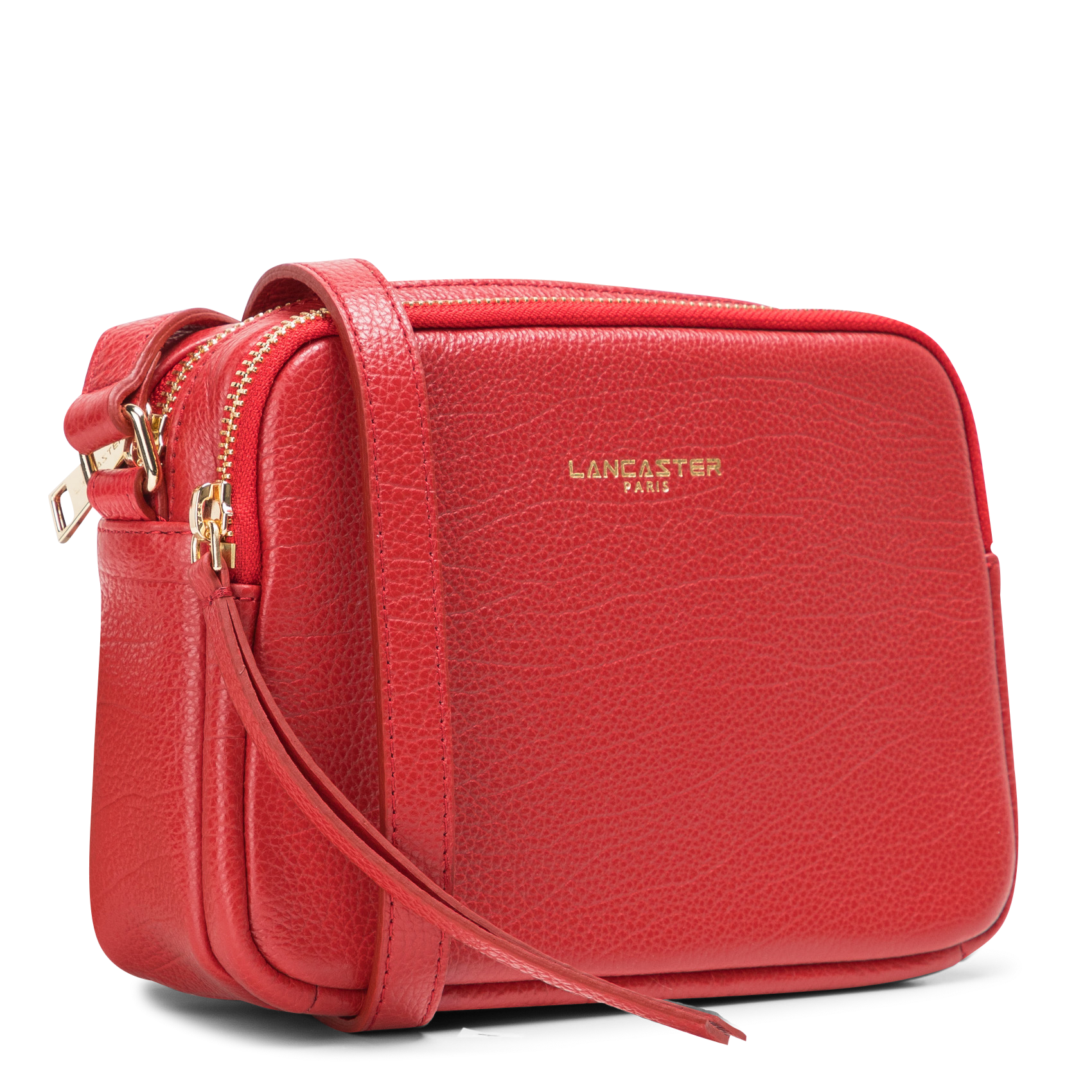 Mini crossbody shoulder bag Rouge Lancaster Paris - Women