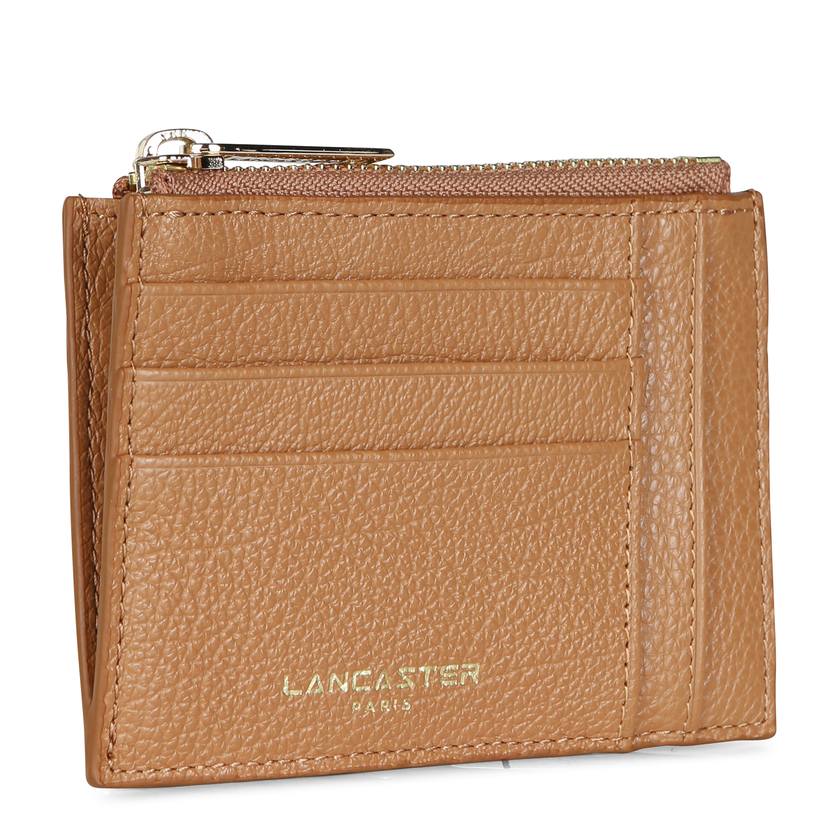 Lederen kaarthouder LANCASTER PARIS Bruin