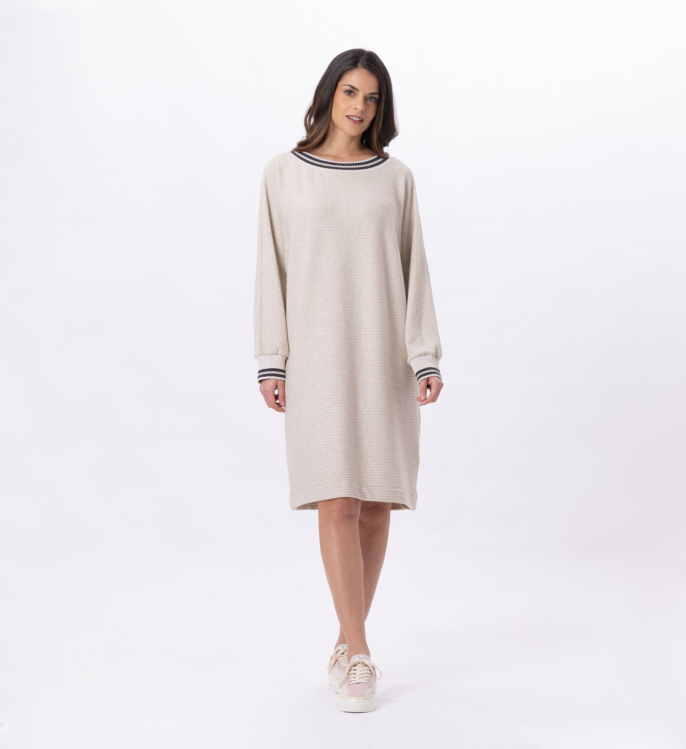 Knit dress LE CHAT Beige