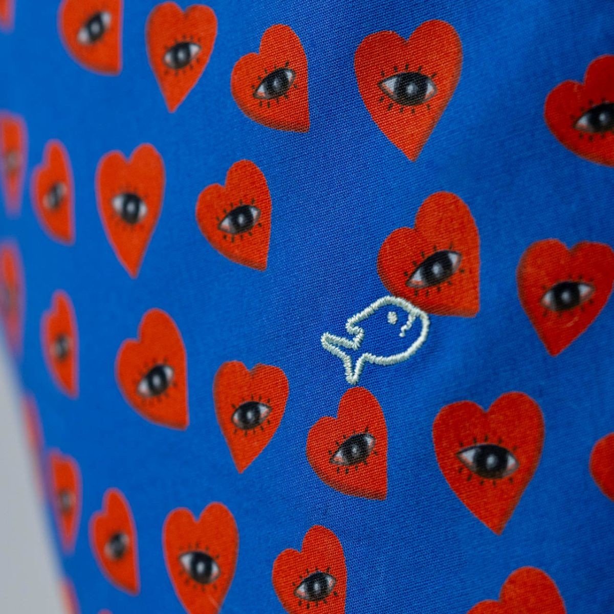 Organic cotton boxer shorts Blue