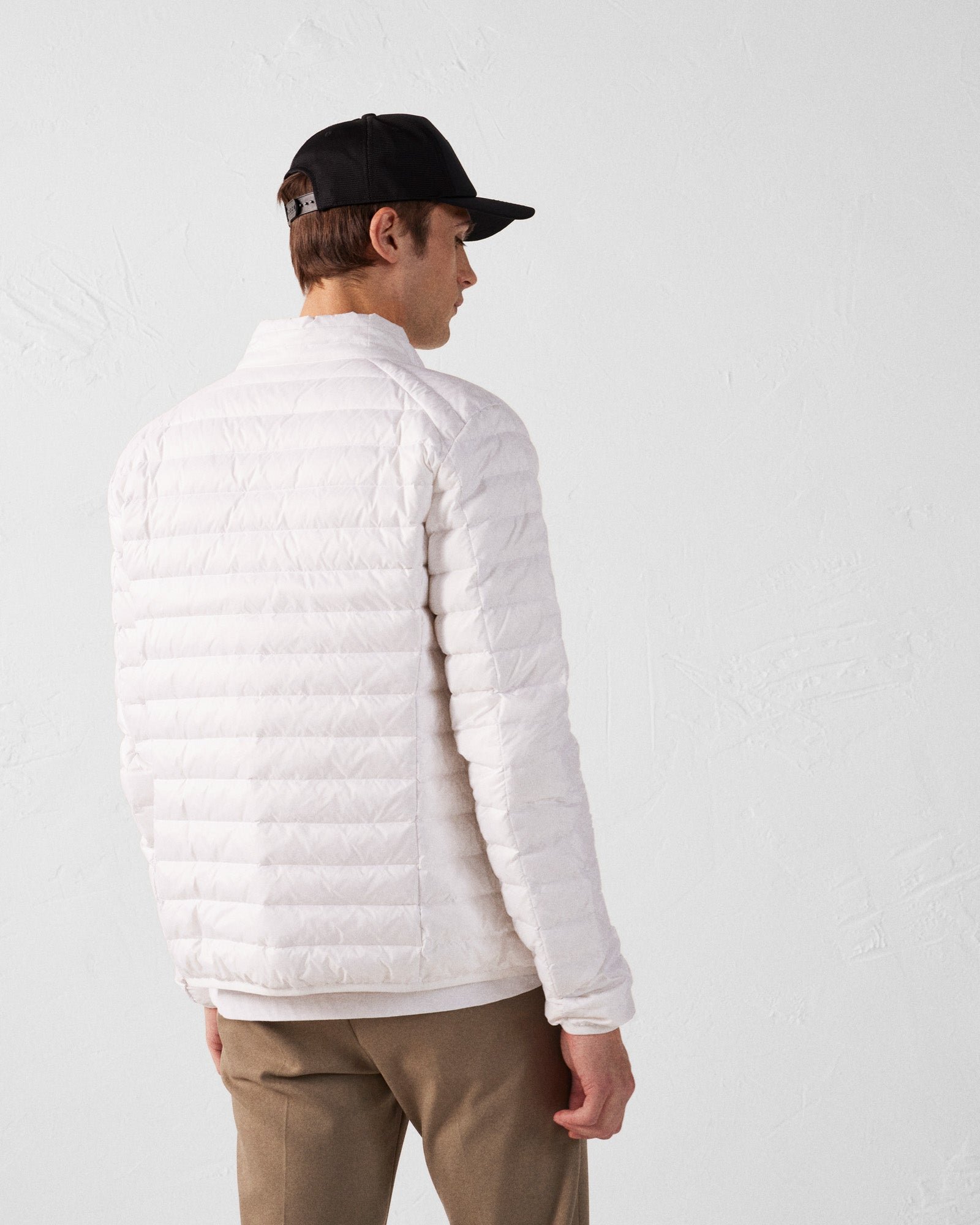 Lightweight padded jacket JOTT White