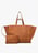 Sac cabas en cuir velours  JEROME DREYFUSS
