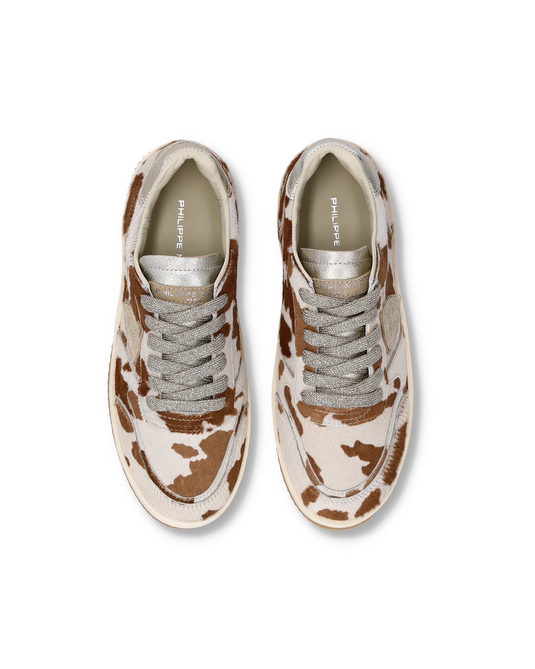 Nice Tennis Sneakers PHILIPPE MODEL Brown