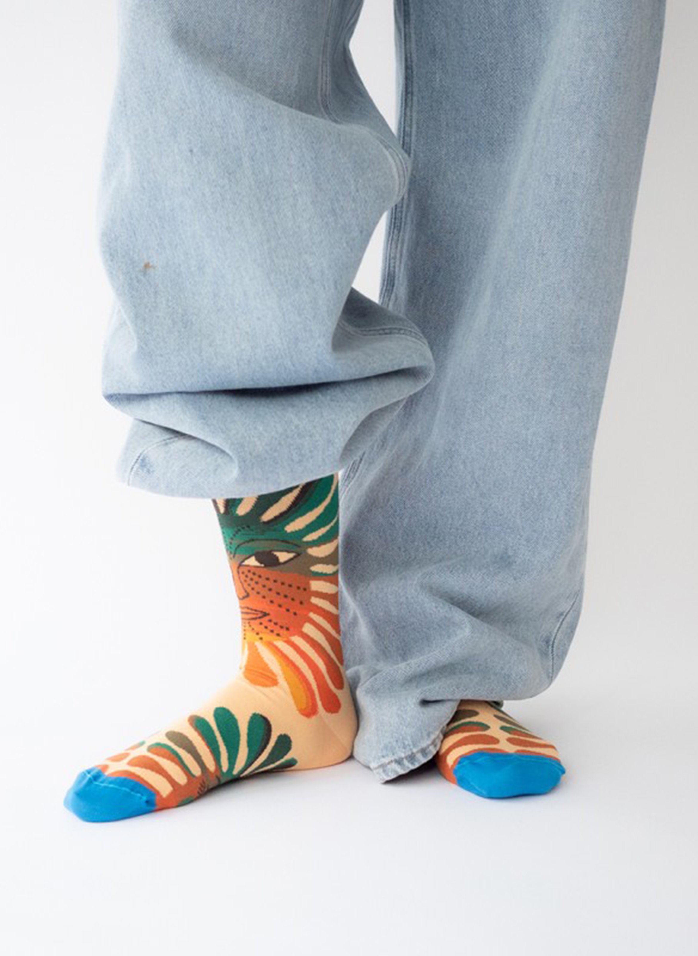 Chaussettes en coton mélangé imprimé BONNE MAISON Multicolore