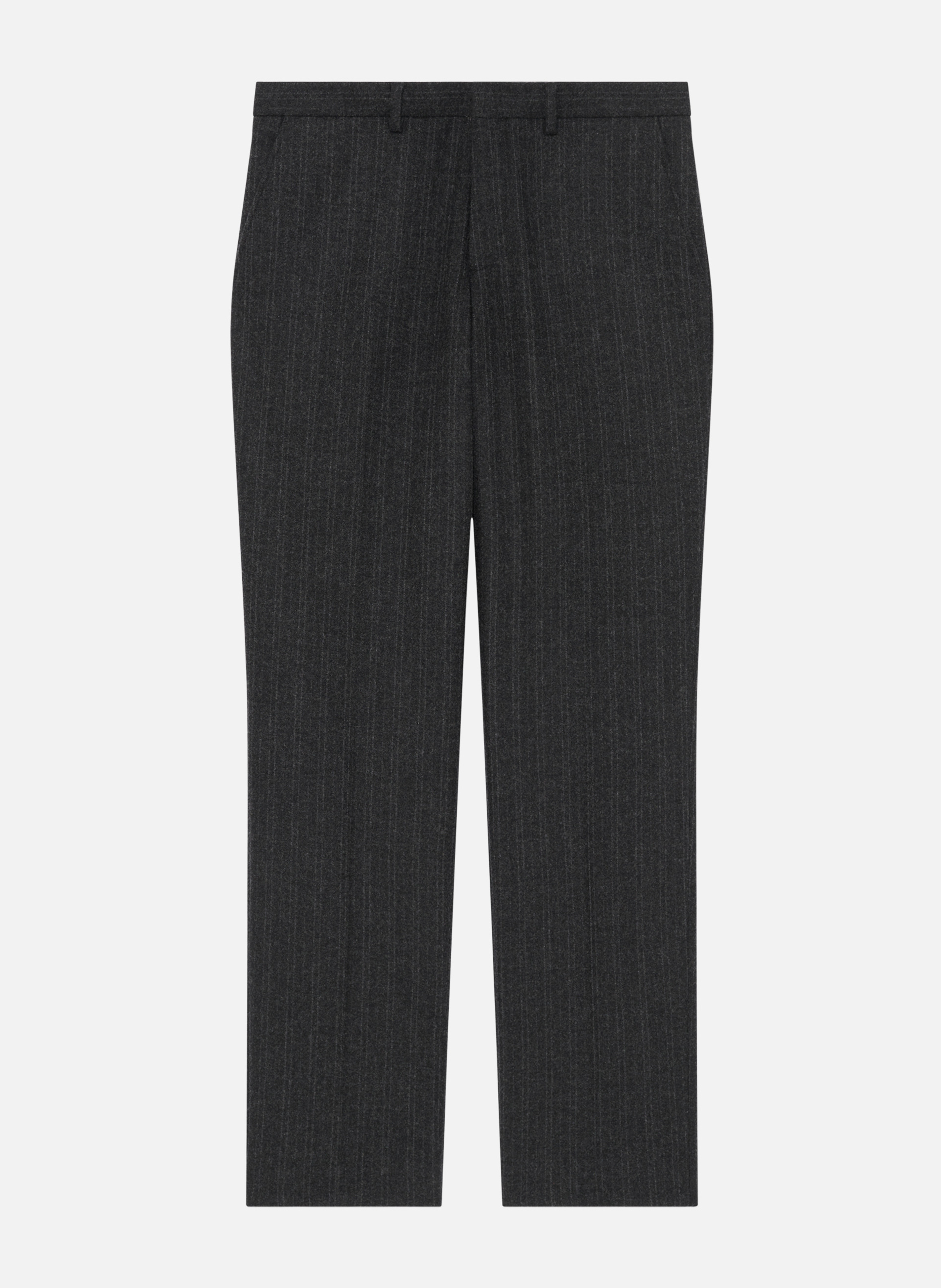 Straight-leg suit trousers with pinstripes THE KOOPLES Grey