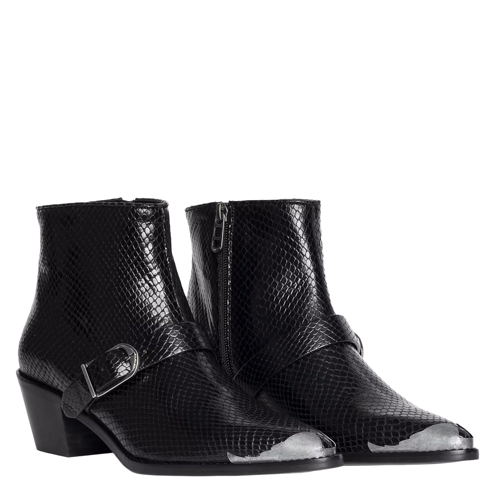 Bottines en cuir ZADIG&VOLTAIRE Noir