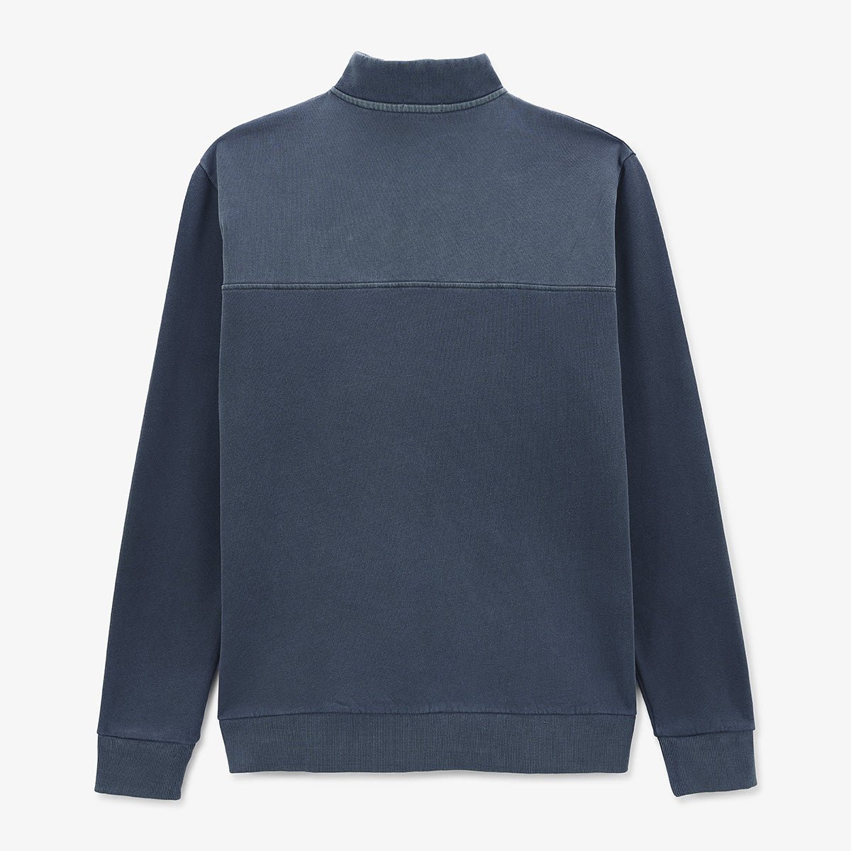 Sweatshirt with zippered collar SERGE BLANCO Blue