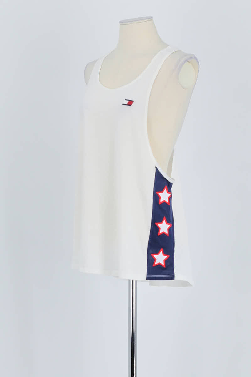 Azawood sleeveless top TOMMY HILFIGER - SECONDE MAIN White