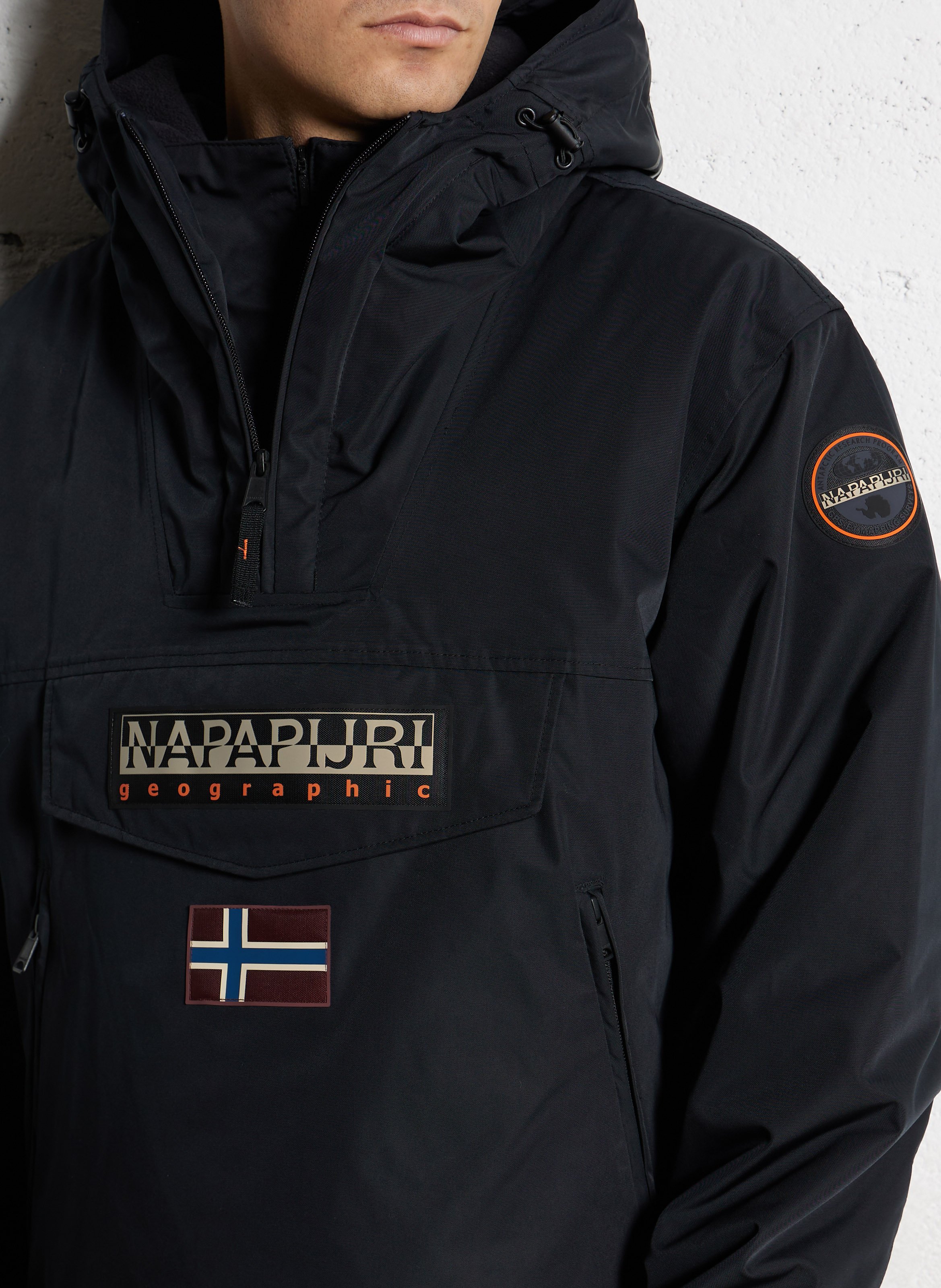 Veste col montant  NAPAPIJRI Noir