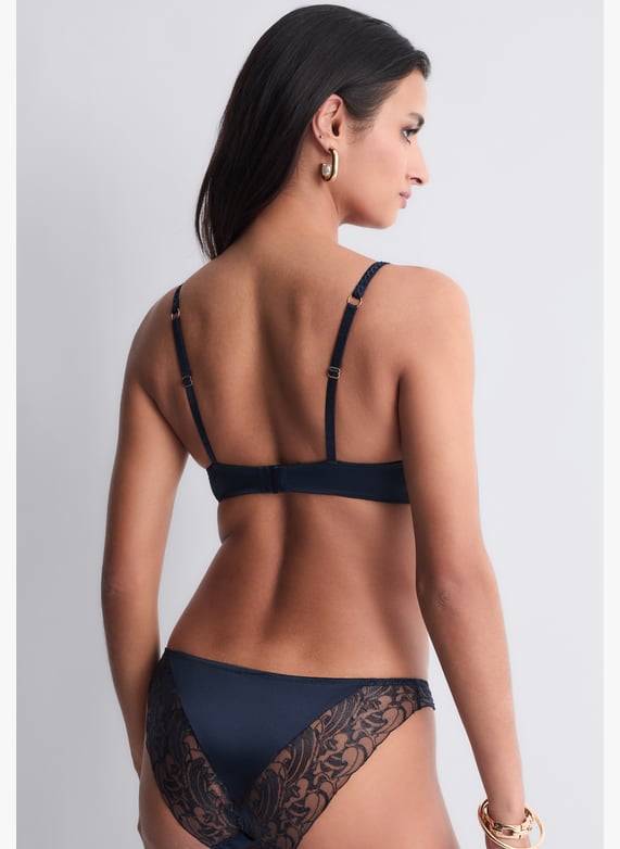 Architecture underwired triangle bra | Blue by AUBADE Architecture underwired triangle bra Blue