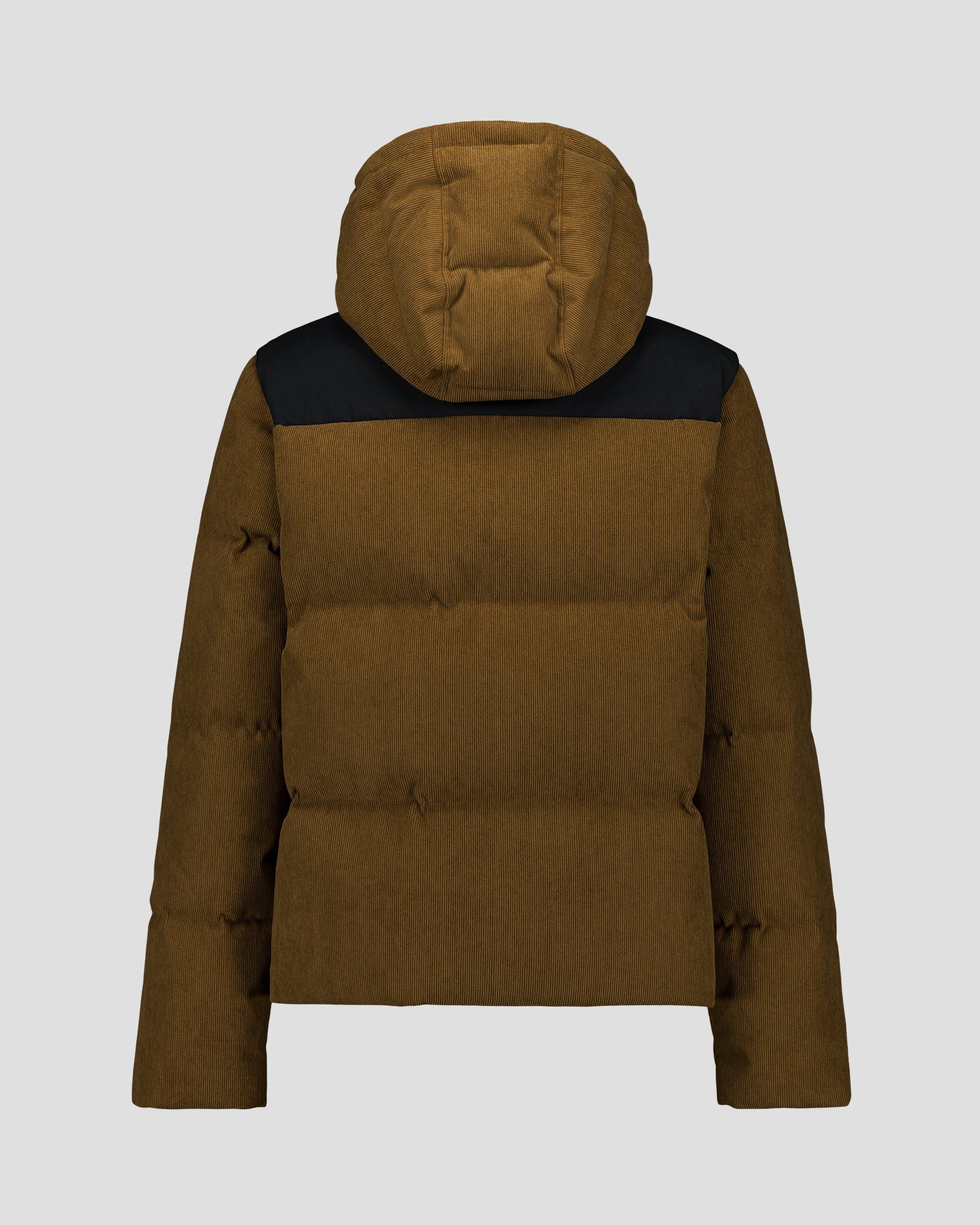 Marceau Bimat bi-material puffer jacket JOTT Brown