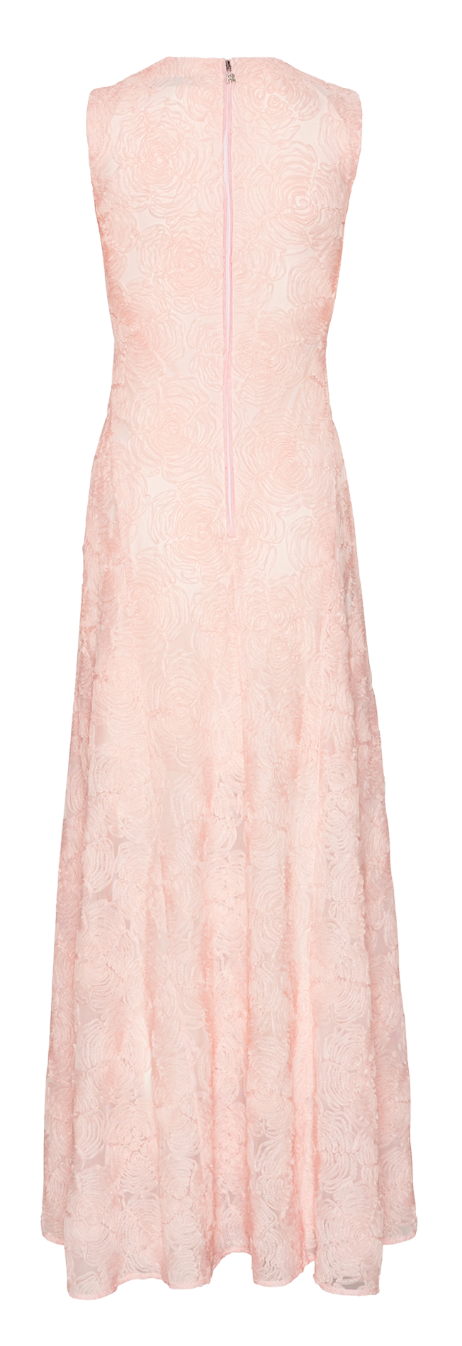 Sleeveless jacquard maxi dress ROTATE Purple