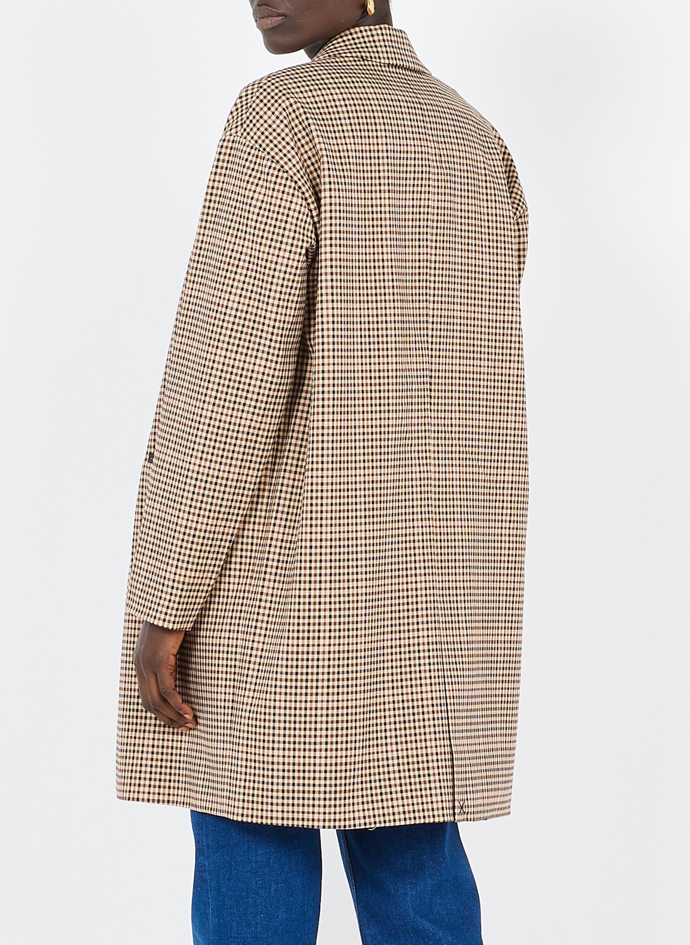 Manteau à carreaux SCOTCH AND SODA Bleu