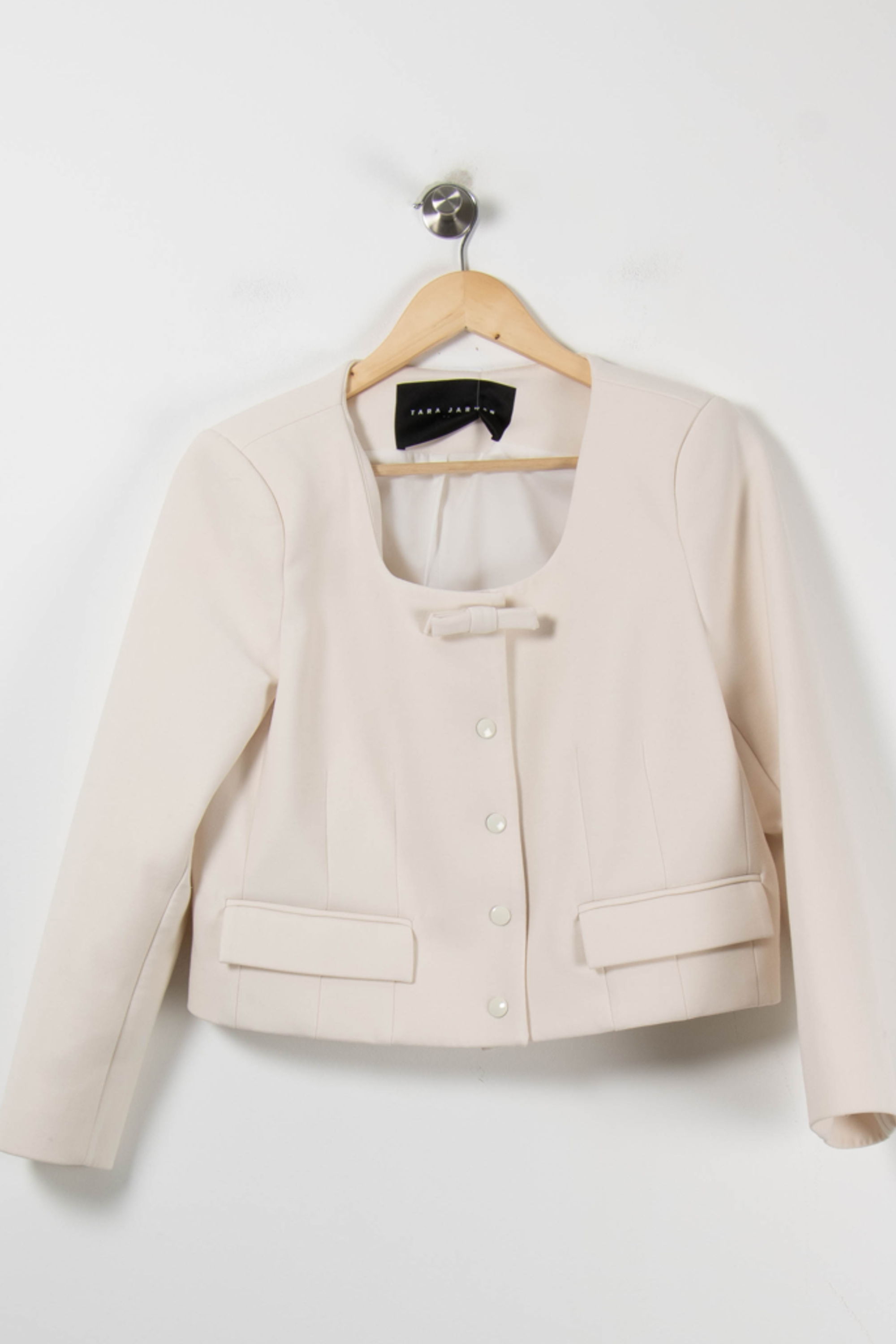 JACKET TARA JARMON - Seconde Main White