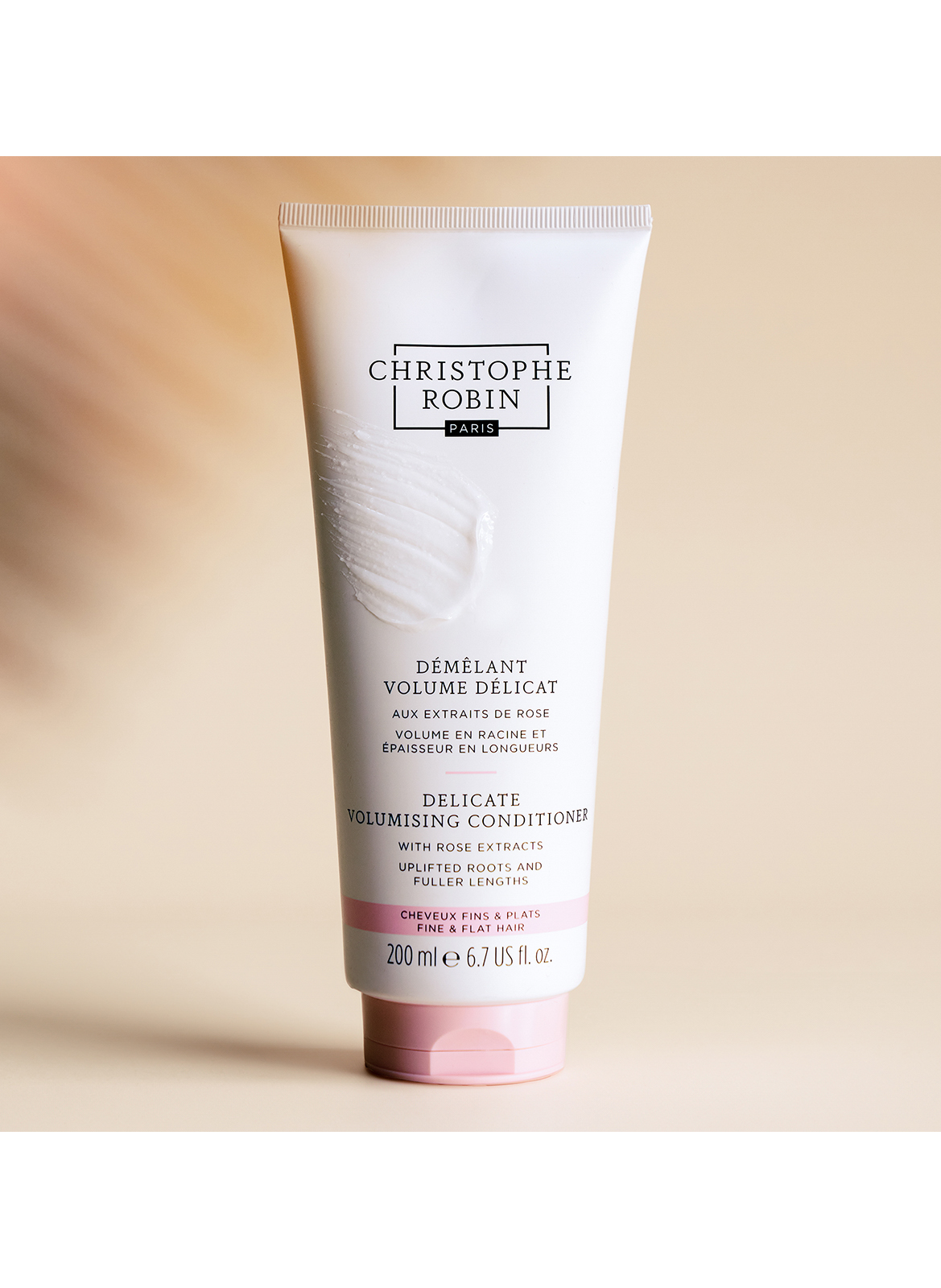 Démêlant volume aux extraits de rose CHRISTOPHE ROBIN No color