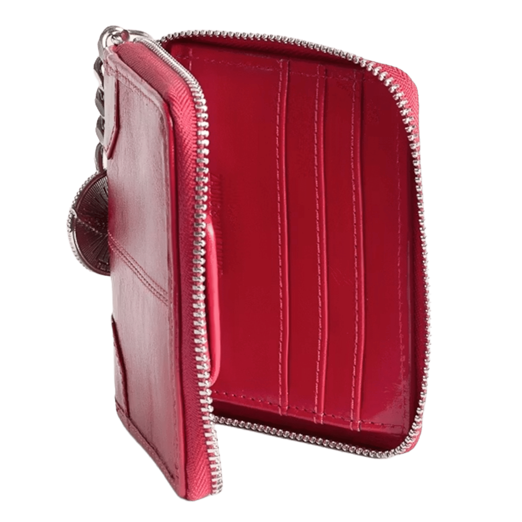 Leren portemonnee ZADIG&VOLTAIRE Roze