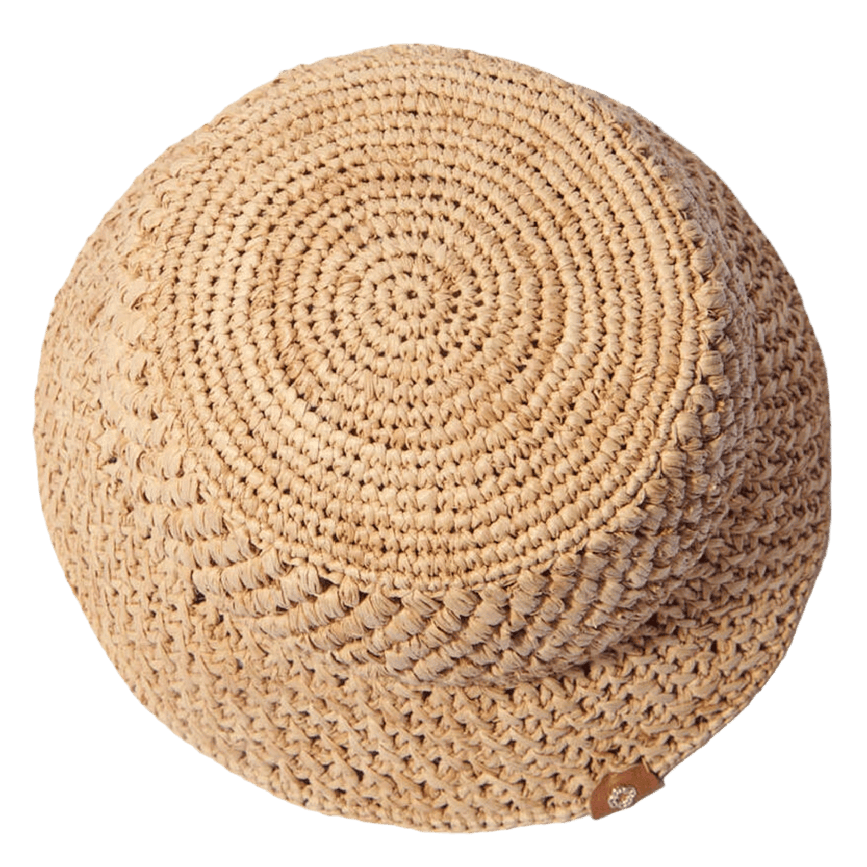 Hoed van raffia MAJE Beige