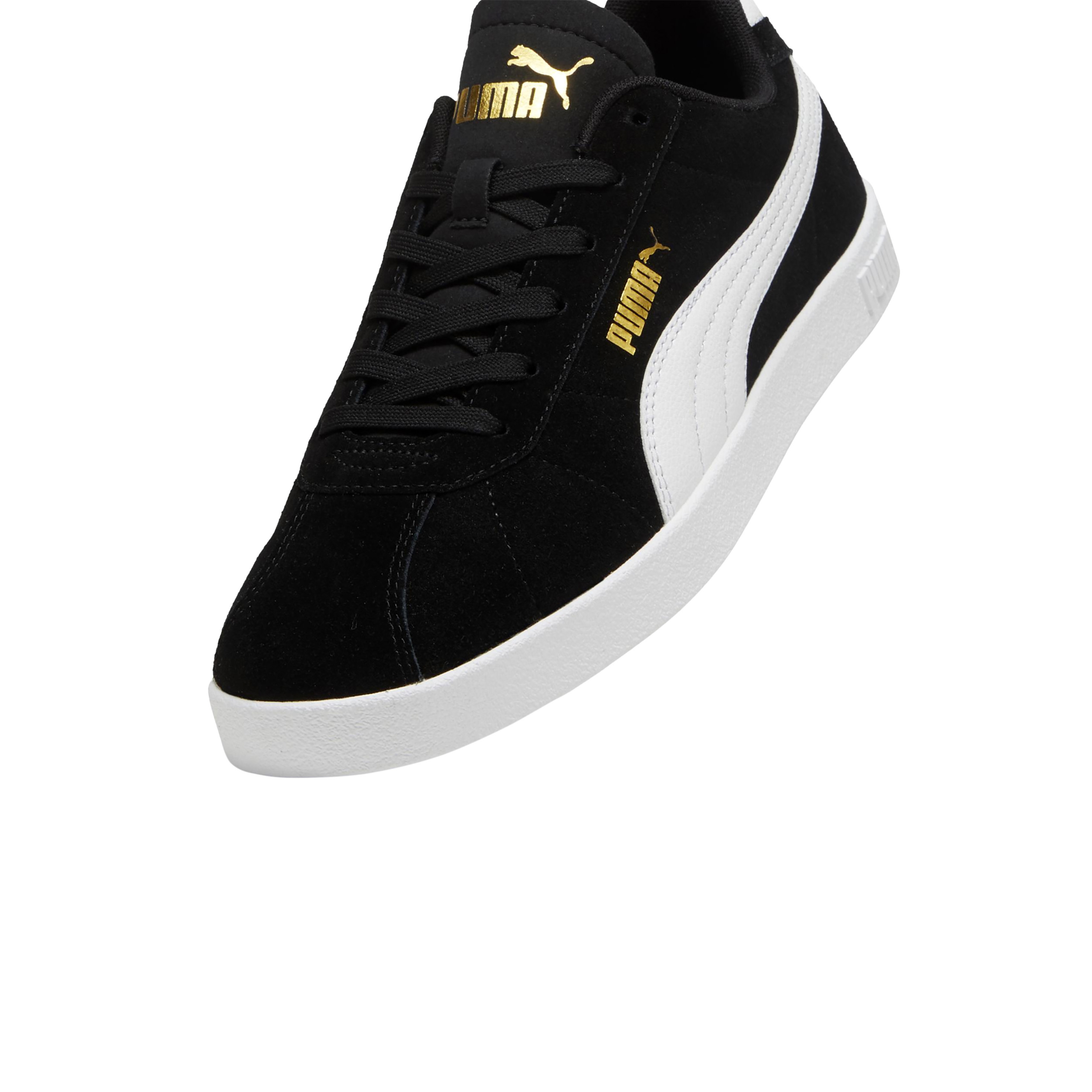 Leather trainers PUMA Black