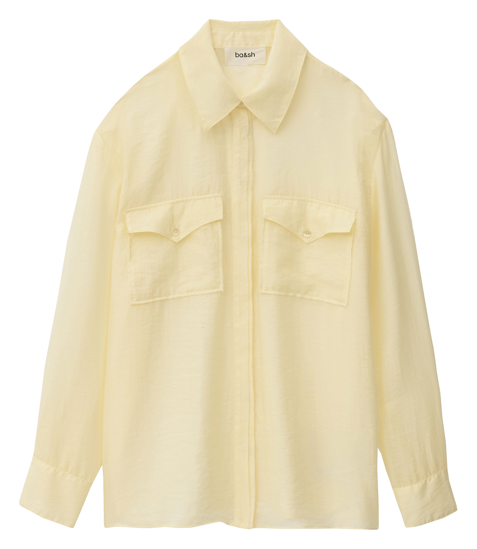Chemise col classique BA&SH Beige