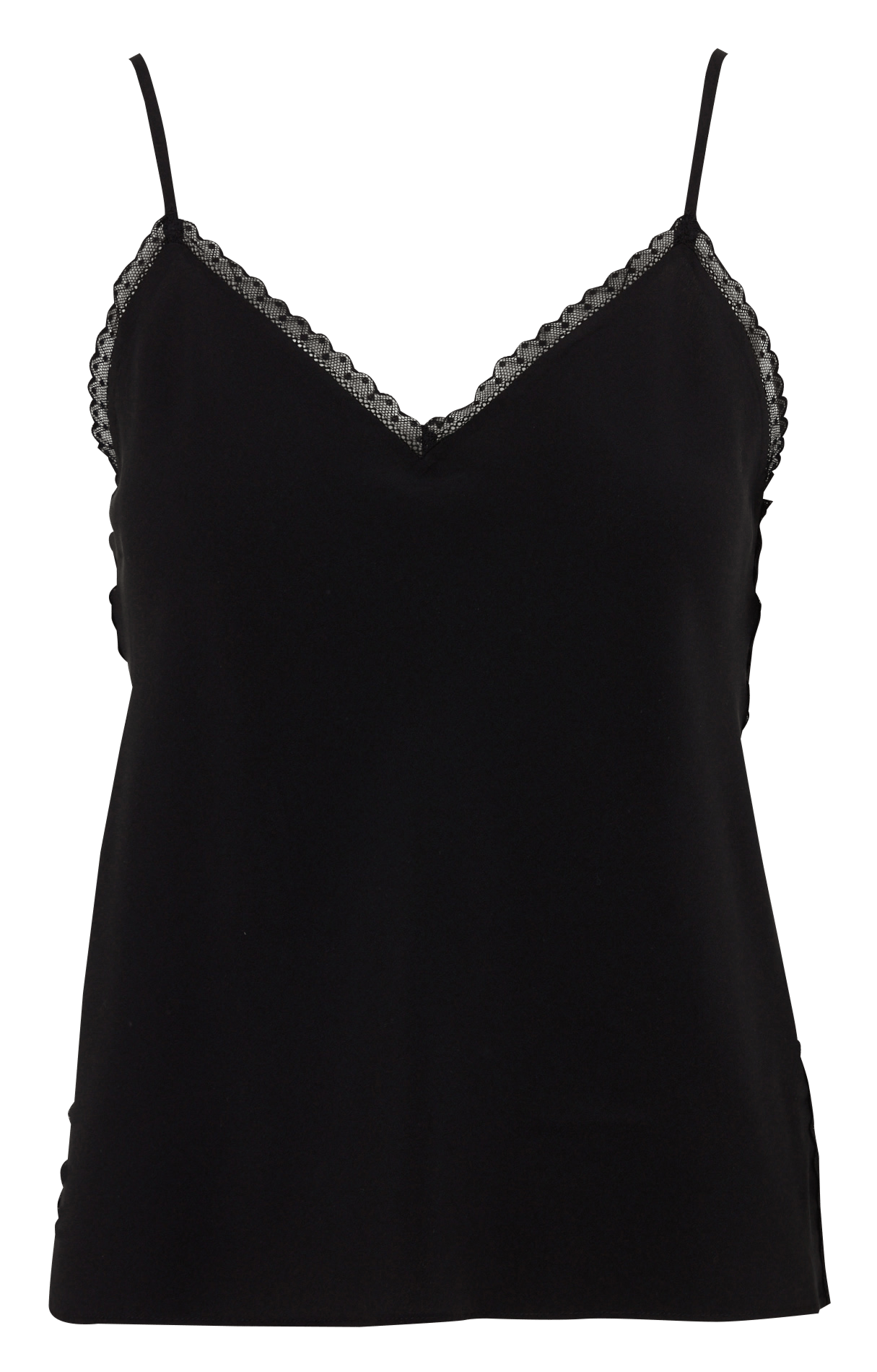 Silk camisole MAISON 123 Black