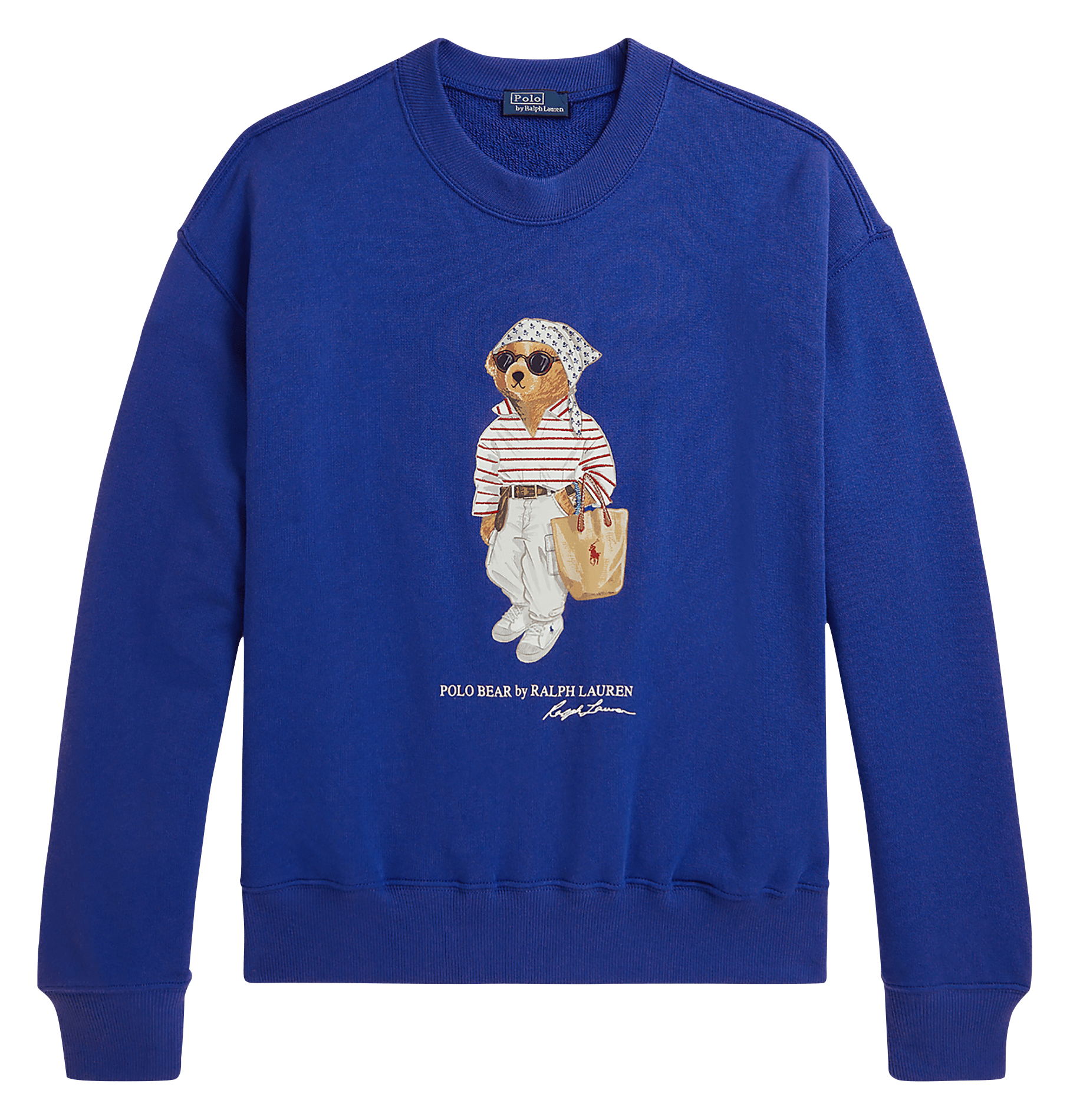 Sweatshirt droit sérigraphié  POLO RALPH LAUREN Bleu