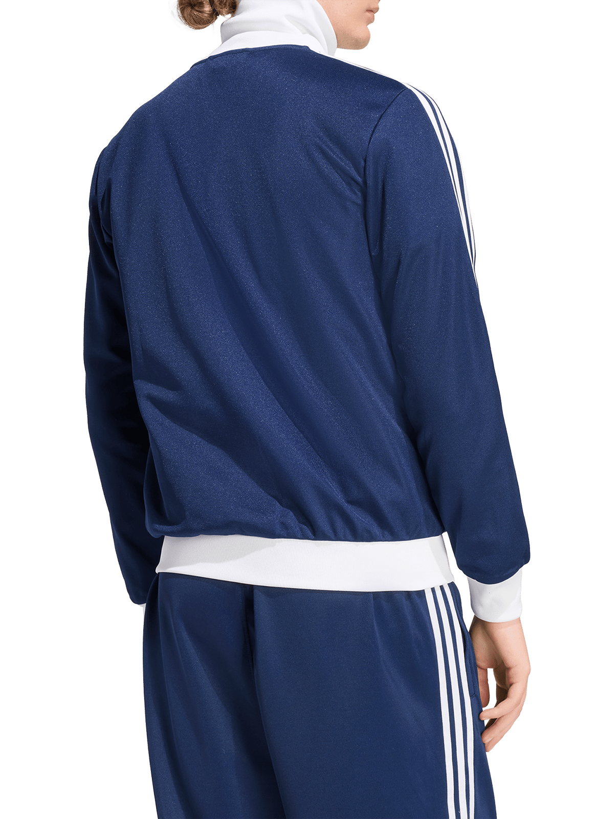 Veste col montant droite unie ADIDAS Bleu