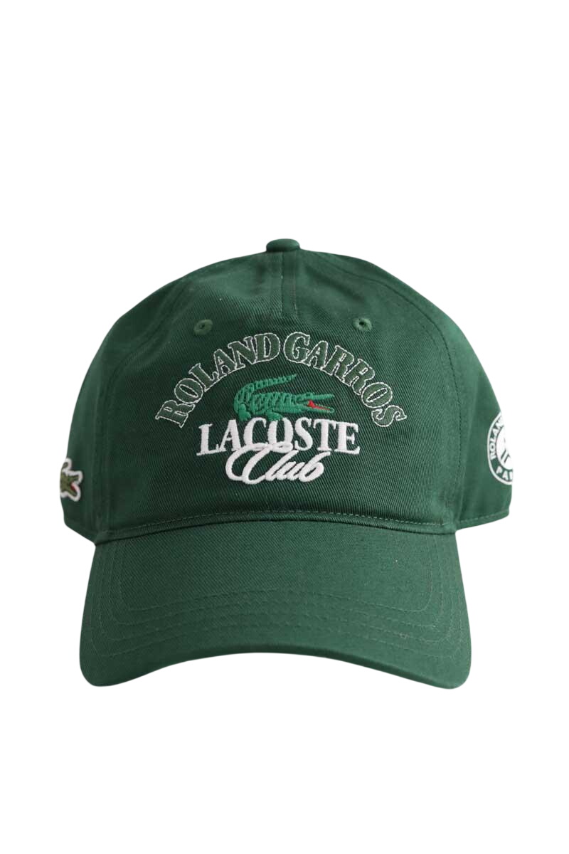 Cap LACOSTE - SECONDE MAIN Green