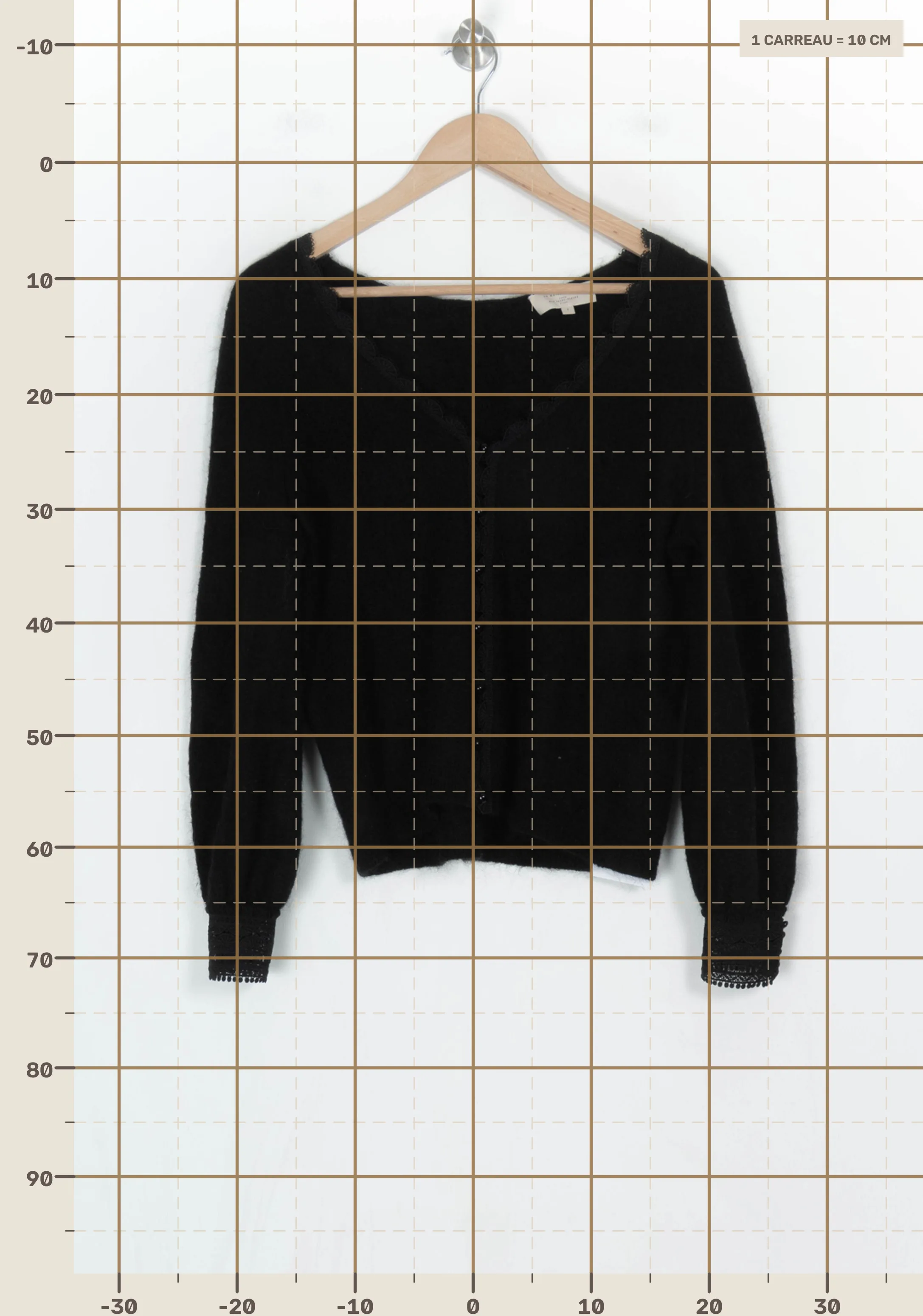 Cardigan SEZANE - Seconde main Noir