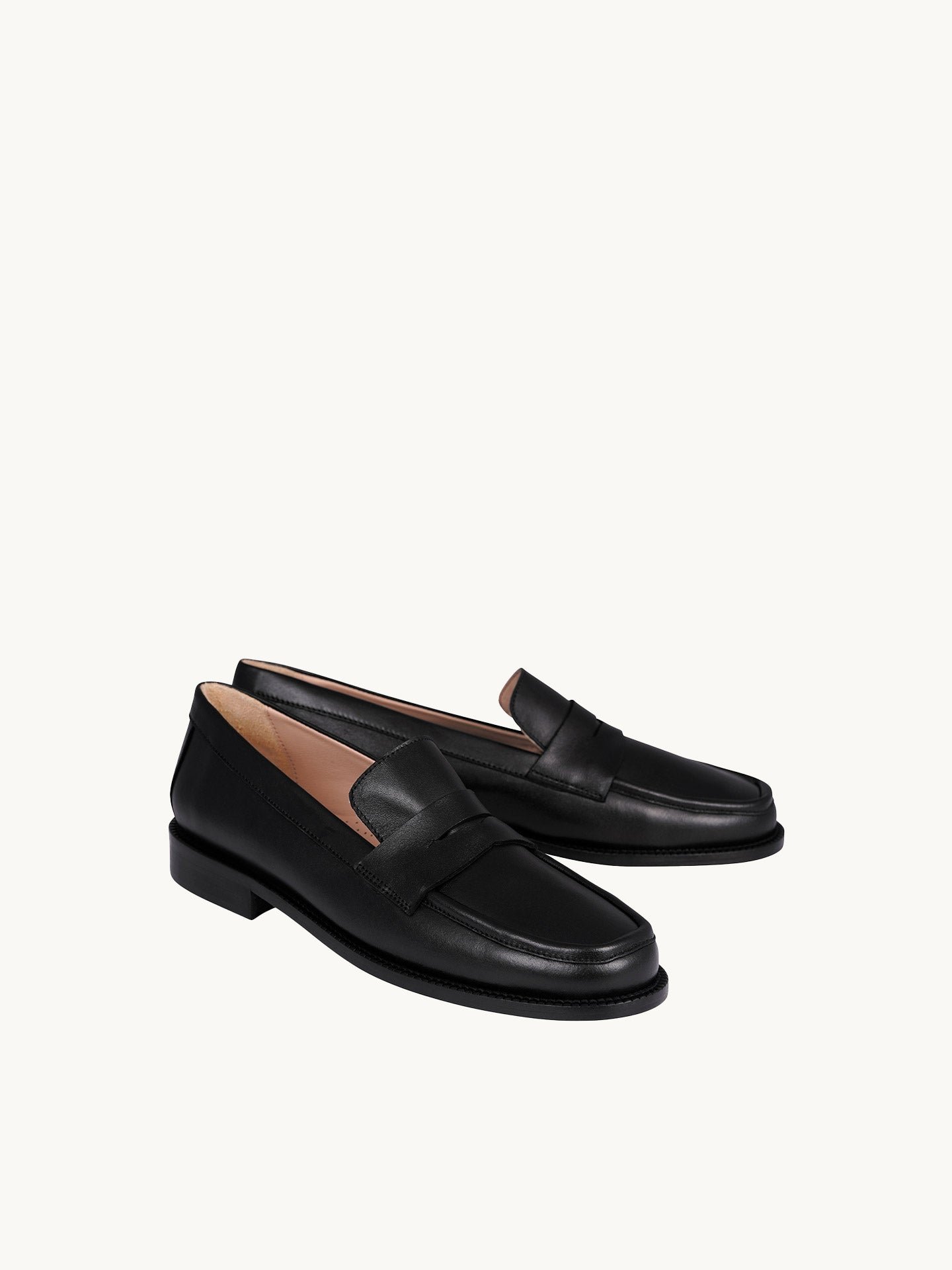 Nappa leather moccasins EMZI PARIS Black
