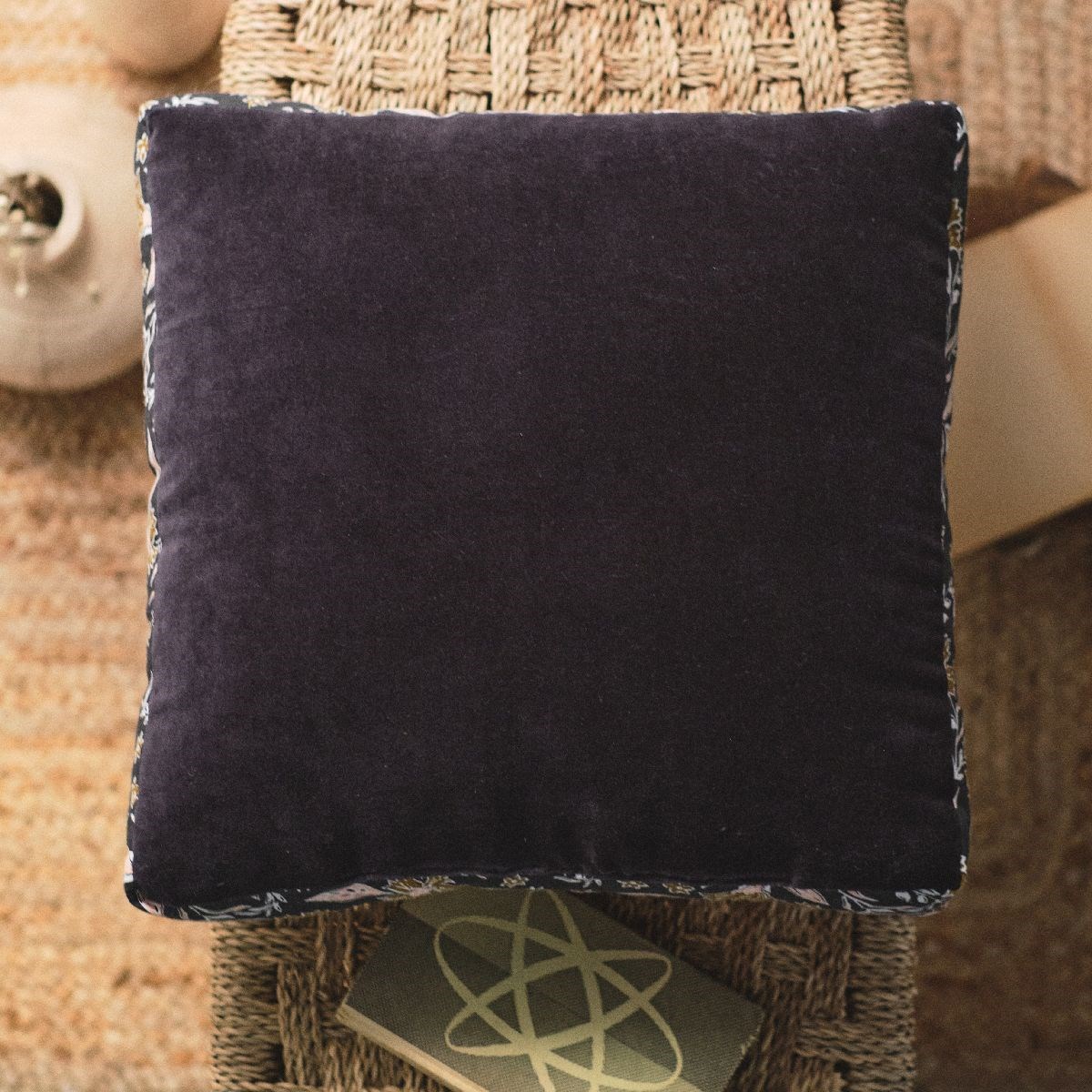 Cotton decorative cushion TODAY LINGE DE MAISON Brown