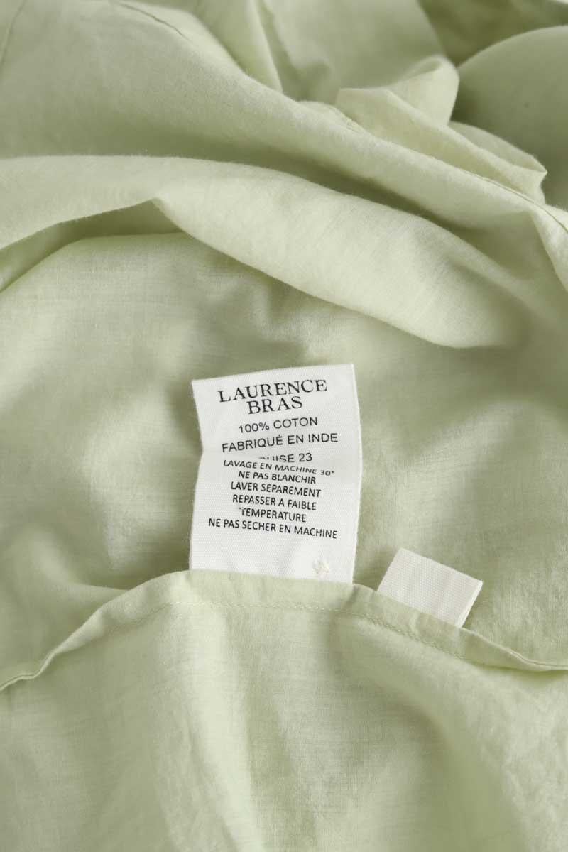 Cotton blouse LAURENCE BRAS - Seconde Main Green