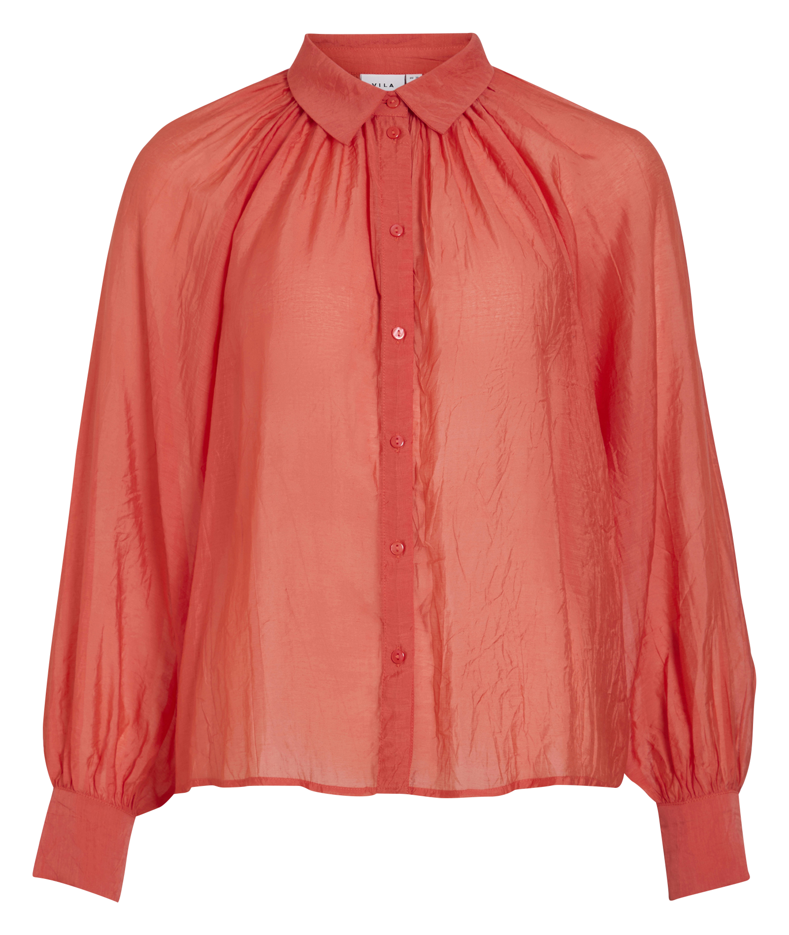 Pleated oversized shirt VILA