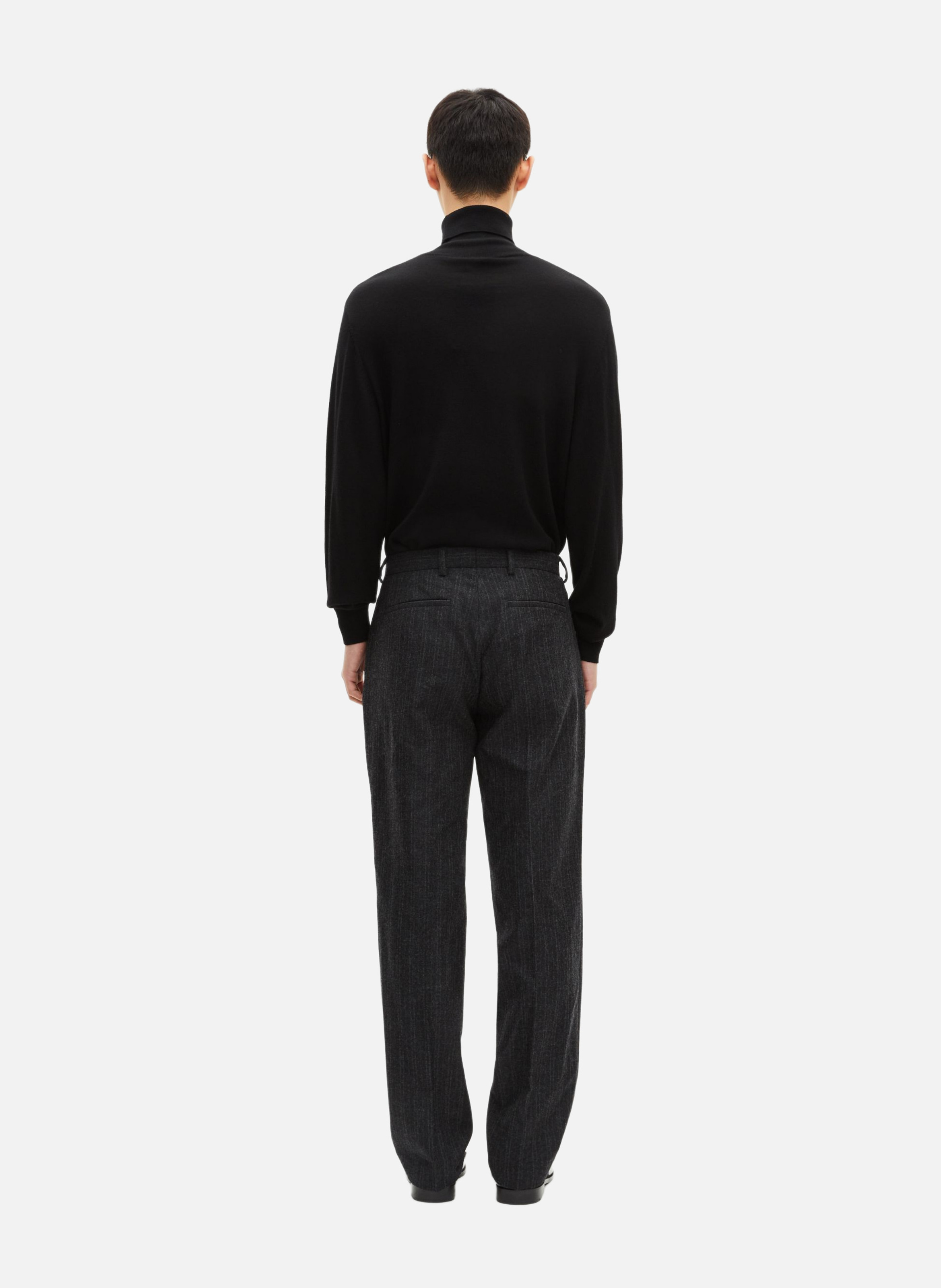 Straight-leg suit trousers with pinstripes THE KOOPLES Grey