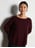 Oversized cashmere knit sweater KUJTEN