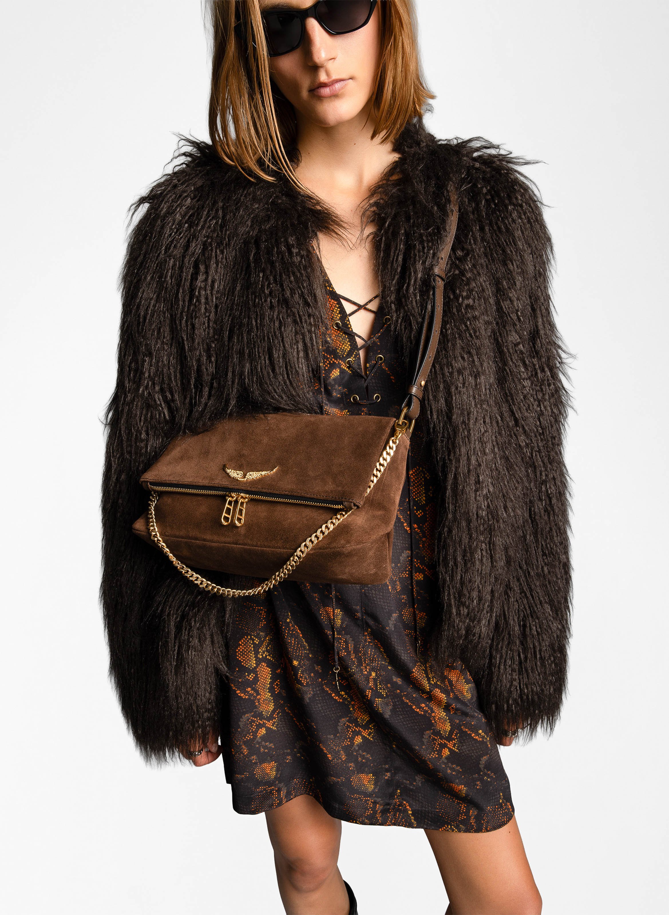 Dori leather shoulder bag ZADIG&VOLTAIRE Brown