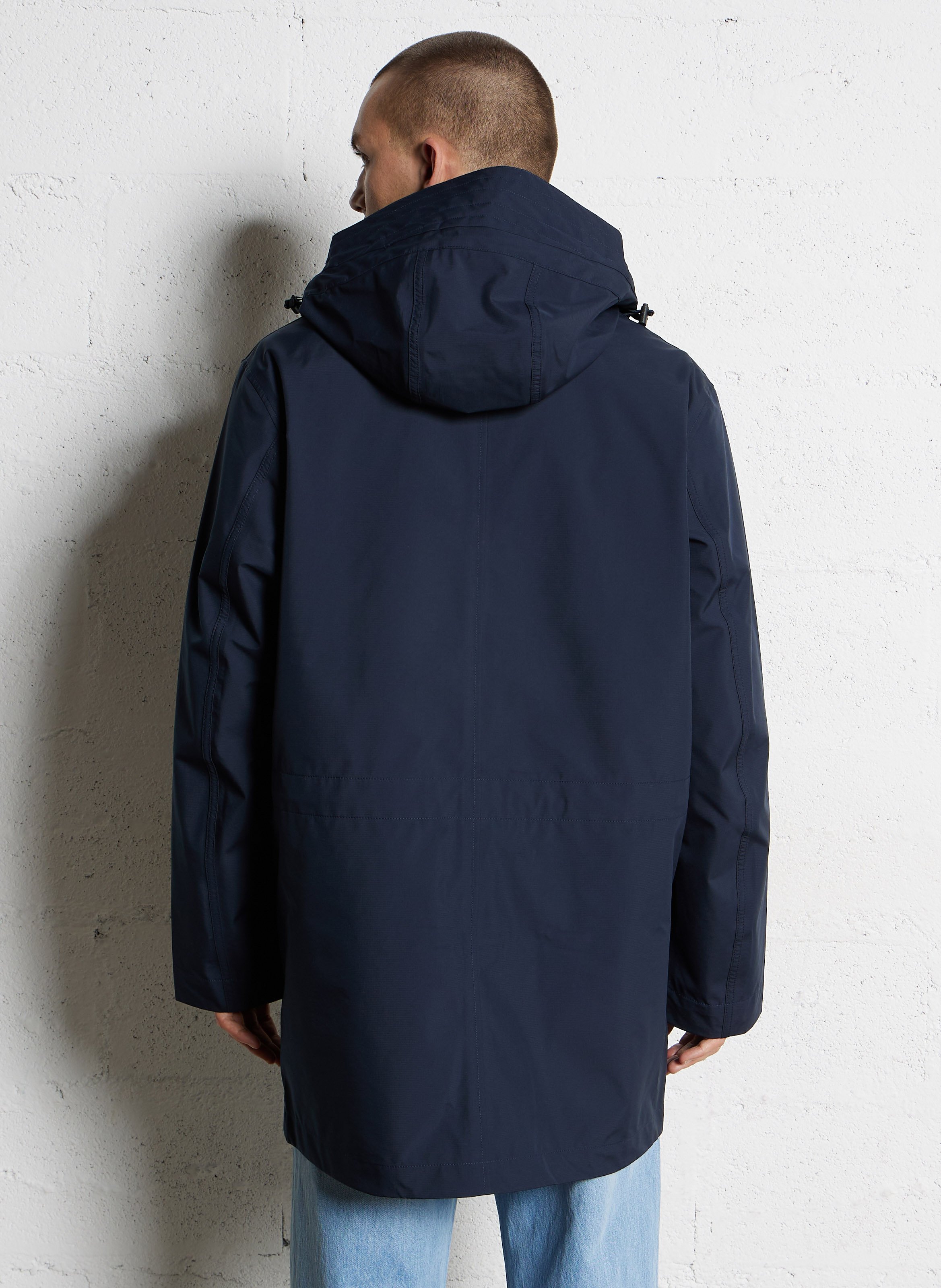 Veste droite à capuche  NAPAPIJRI Bleu