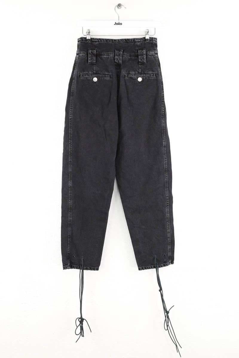 - Straight-leg jeans
- 5 pockets
- Straight cut
- Faded effect ISABEL MARANT - Seconde Main Black