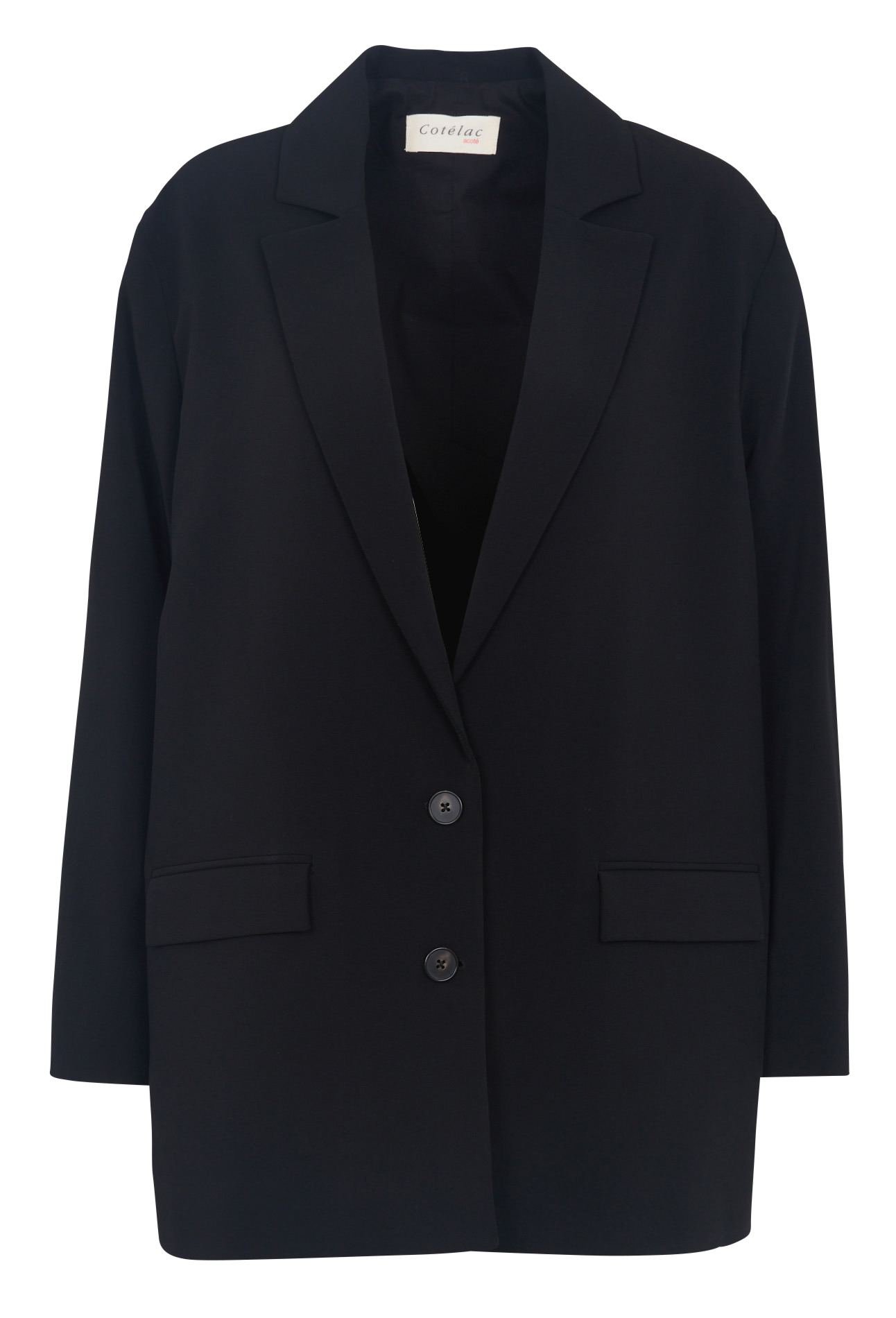 Blazer mit Taschen ACOTE Schwarz