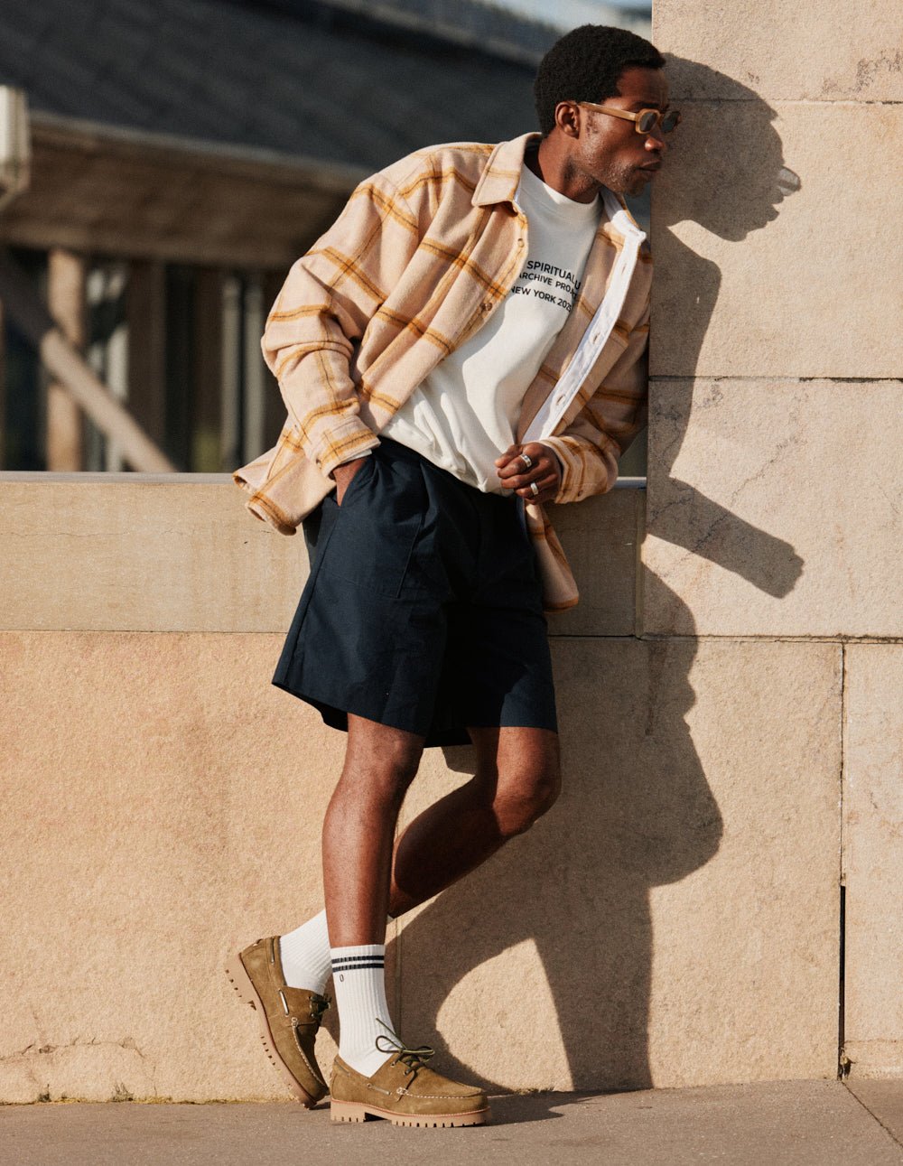 Chaussures bateau ODAJE Kaki